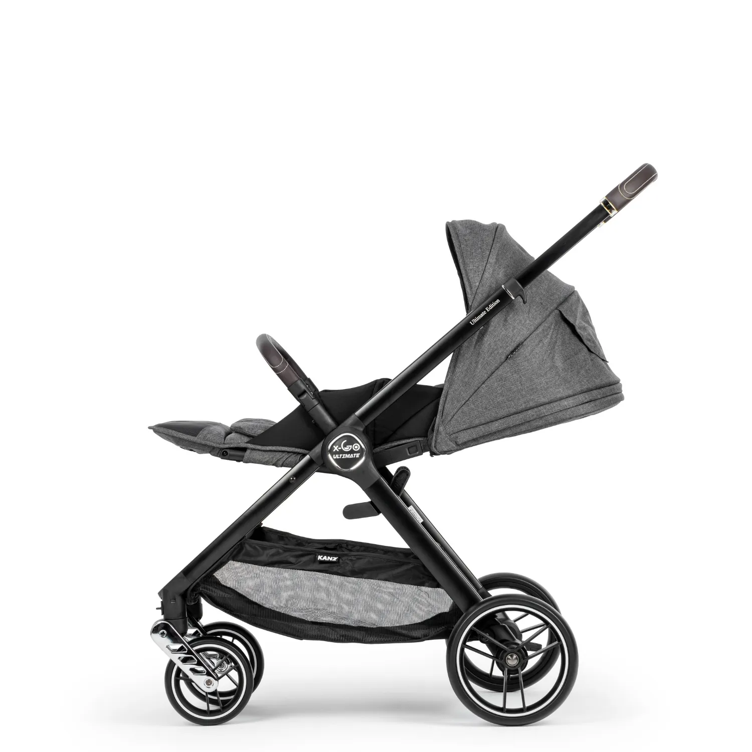 Kanz X-Go Ultimate Travel Sistem Bebek Arabası Silver Gri