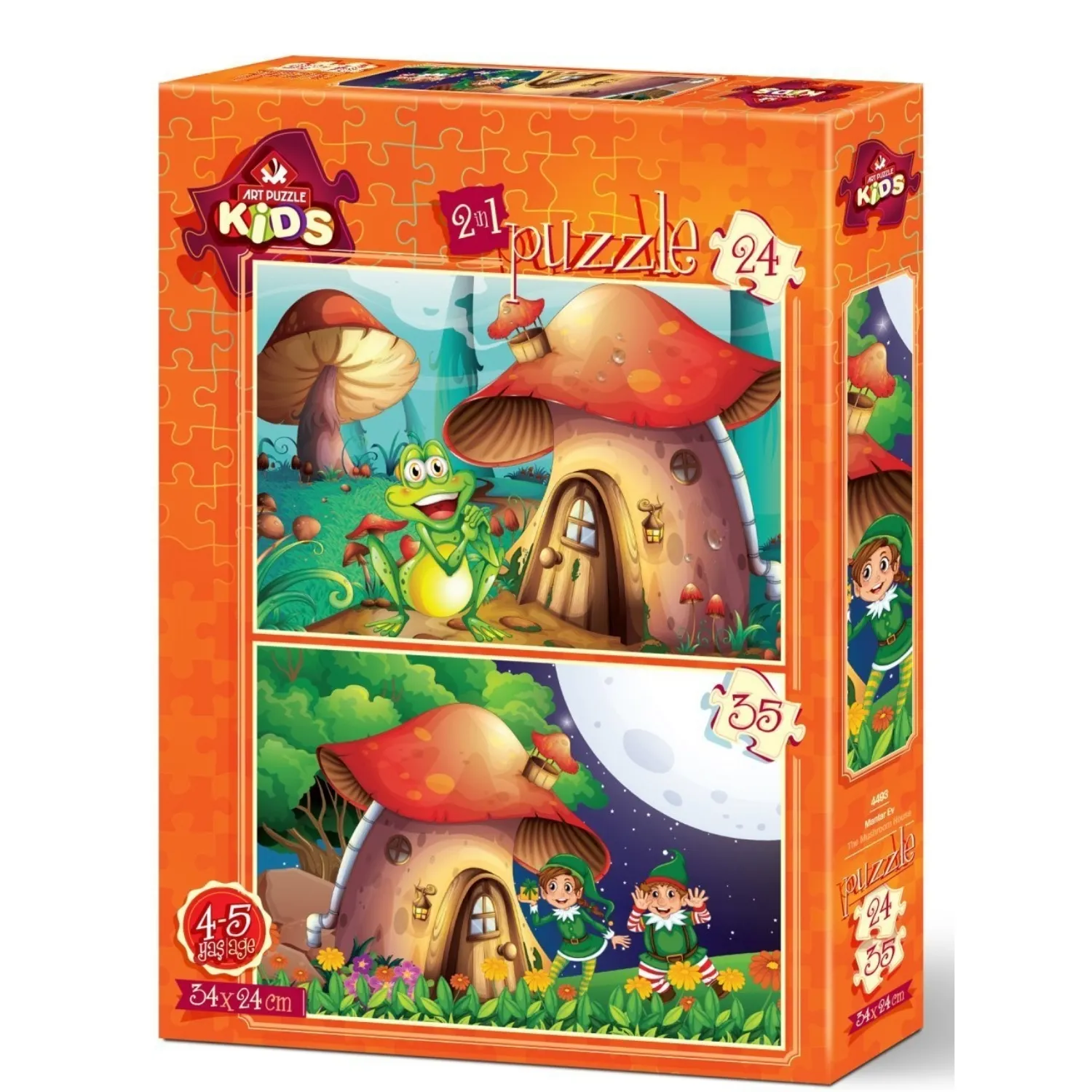 Art Kids Mantar Ev 24+35 Parça
