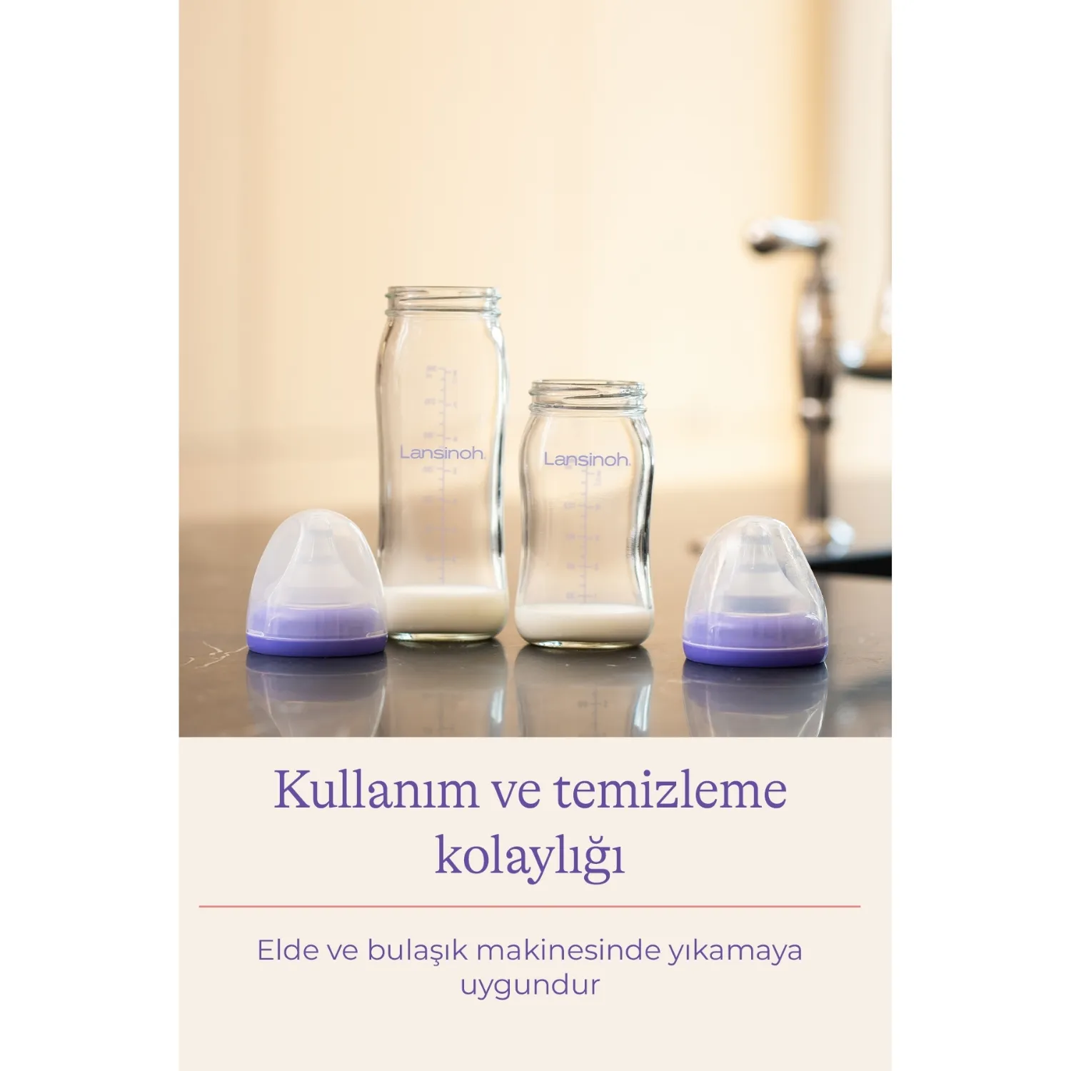 Lansinoh Cam Biberon 240 ml