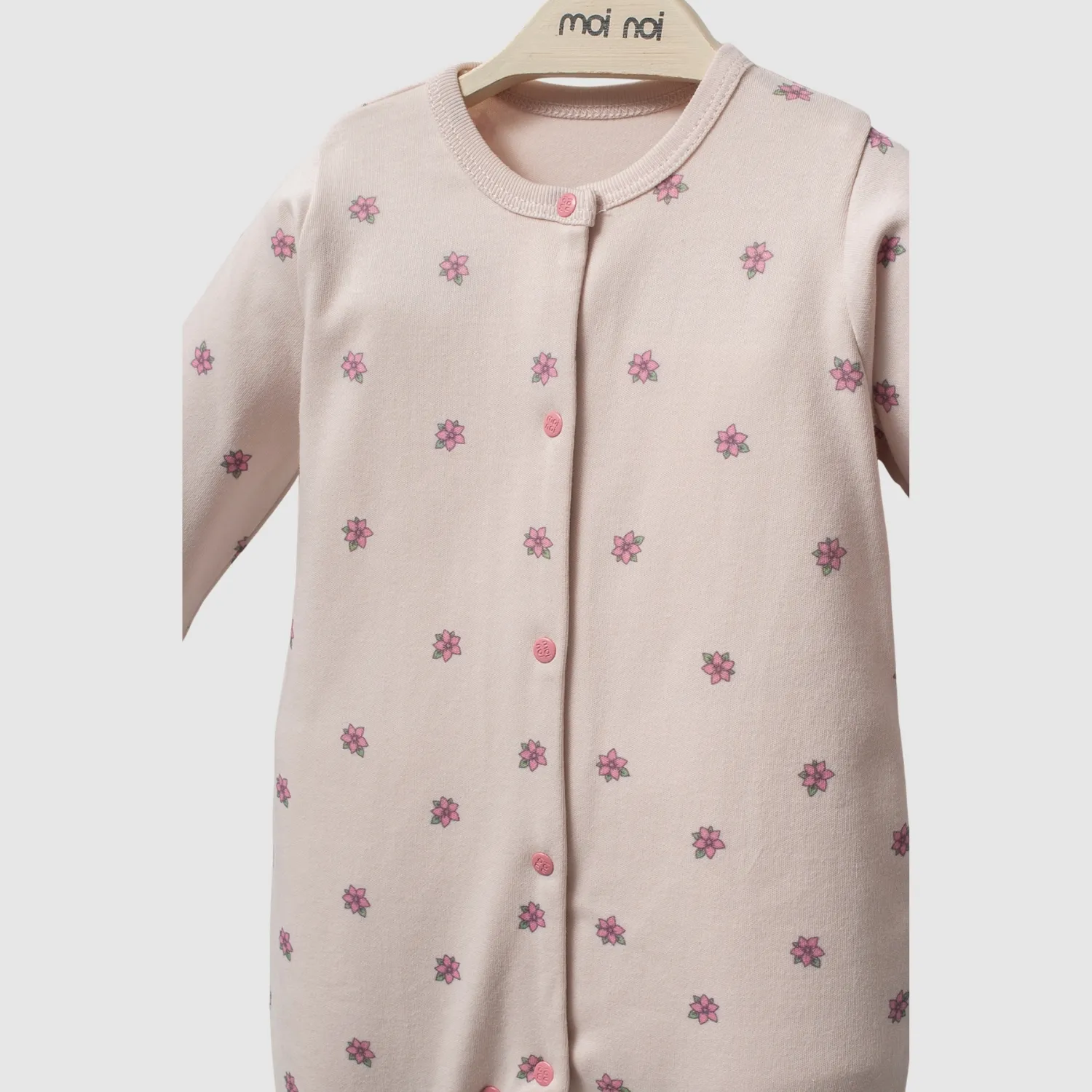 Moi Noi Tulum Şapka Takım Flowers Mürdüm