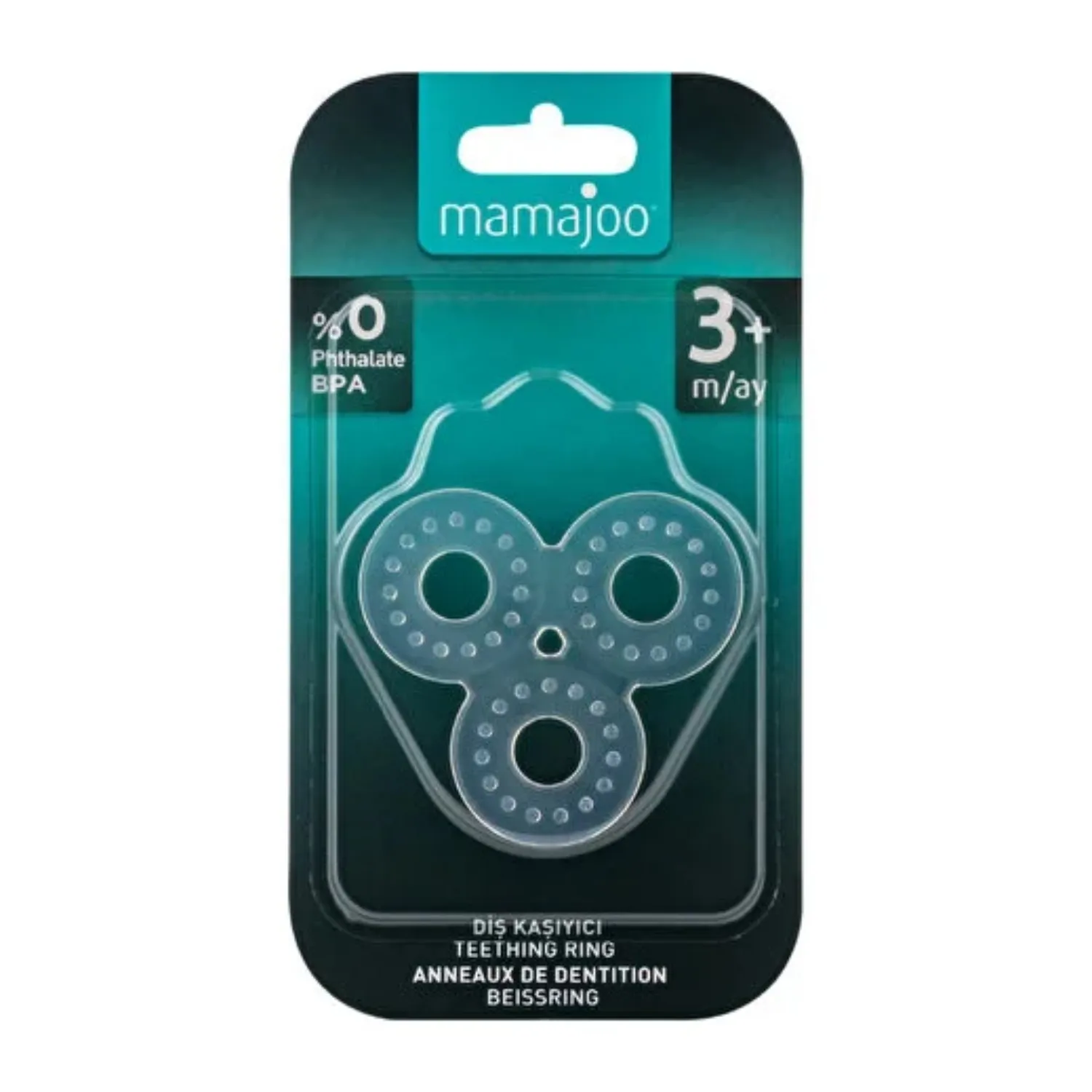 Mamajoo Silikon Diş Kaşıyıcı Halka