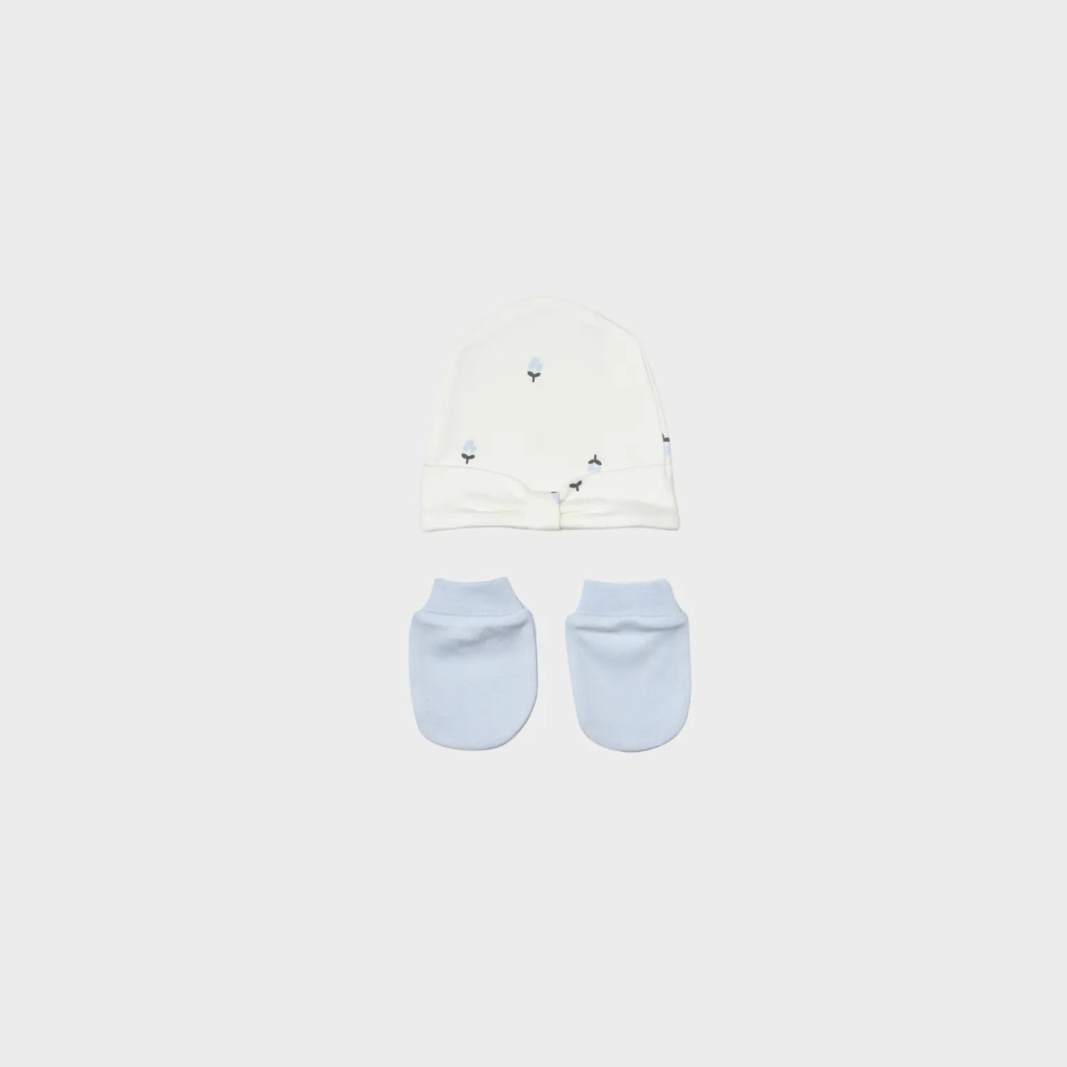 Bibaby Organik Hastane Çıkışı 10lu Love Floral Ekru - Lila