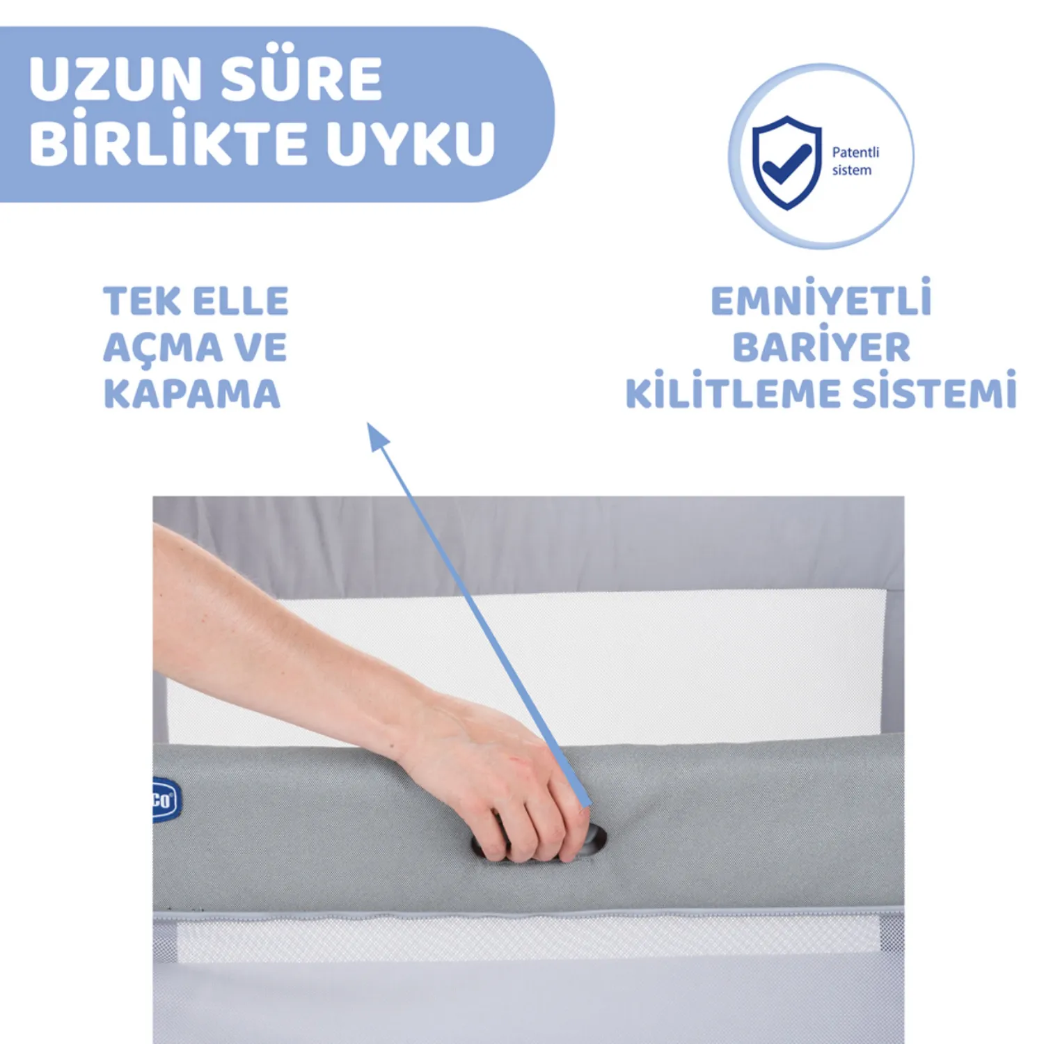 Chicco Next2me Forever Anne Yanı Beşik Cool Grey