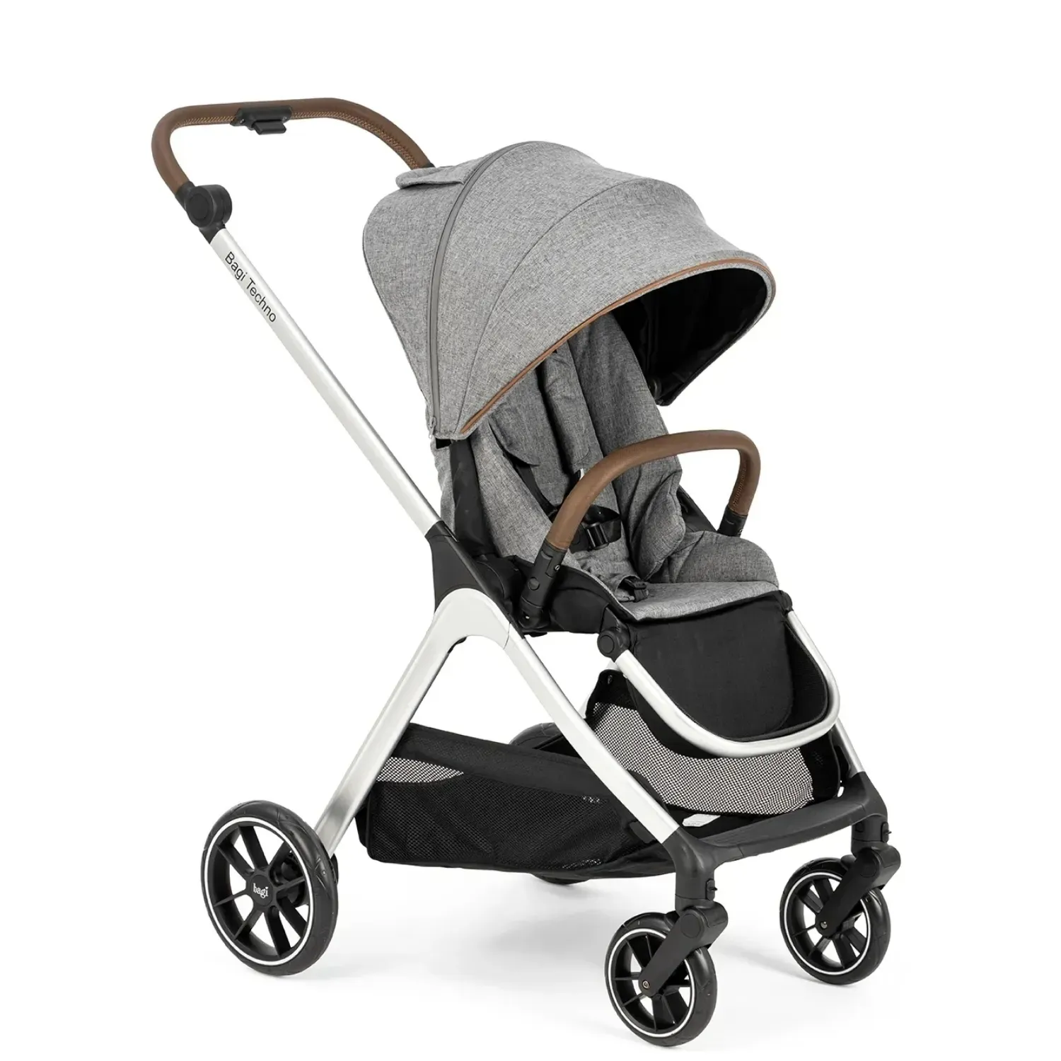 Bagi Techno Capsule Autofold Travel Sistem Bebek Arabası Gri
