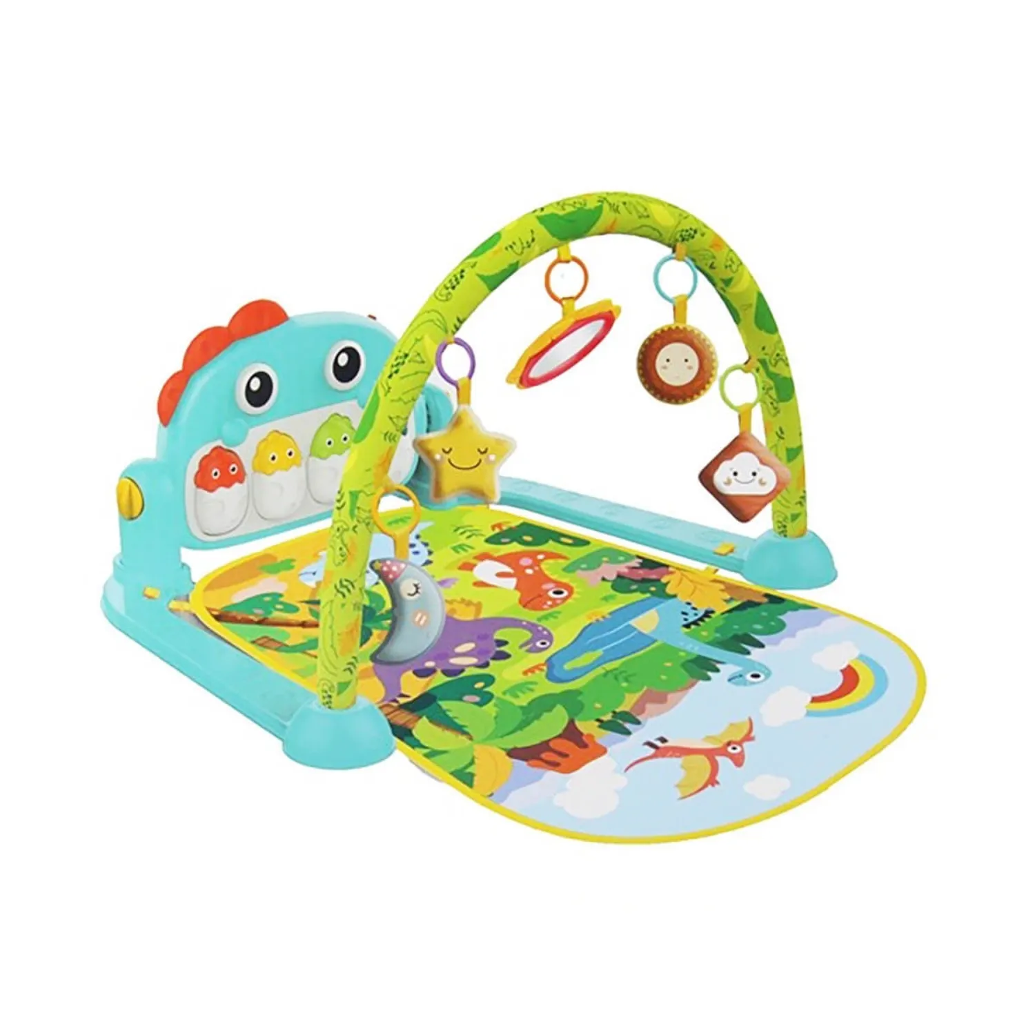 Babycim Dinozor Piyanolu Oyun Halısı
