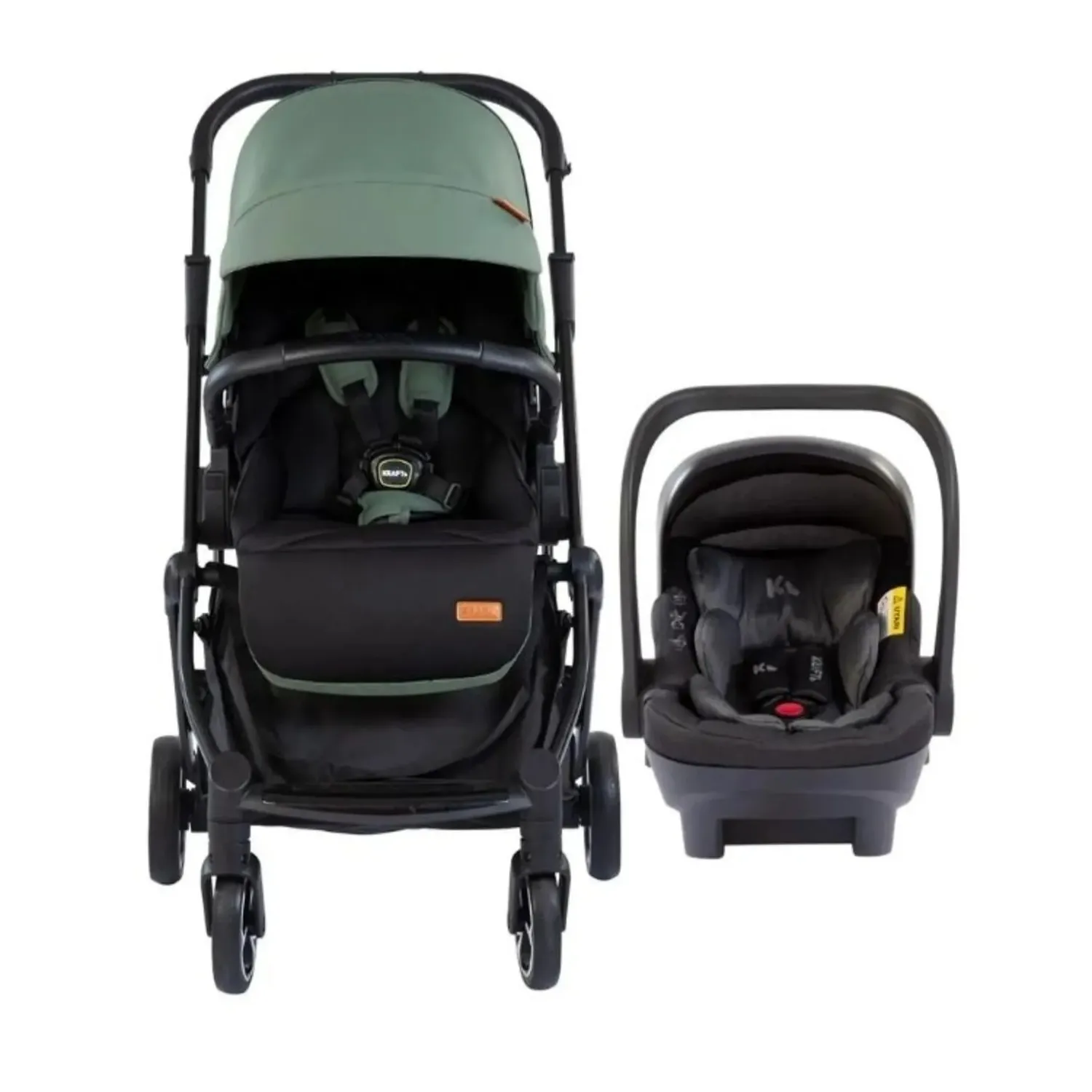 Kraft Viva I-Size Travel Sistem Bebek Arabası Green