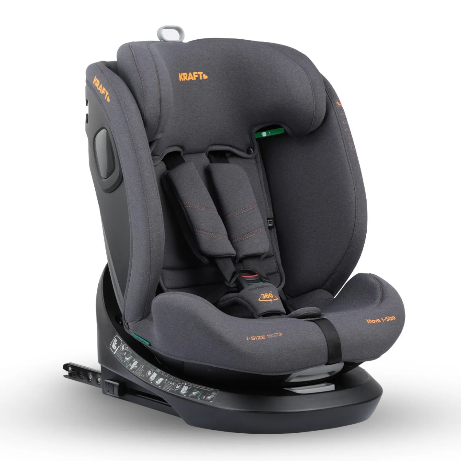 Kraft Move I-Size Oto Koltuğu 0-36 Kg Black Orange