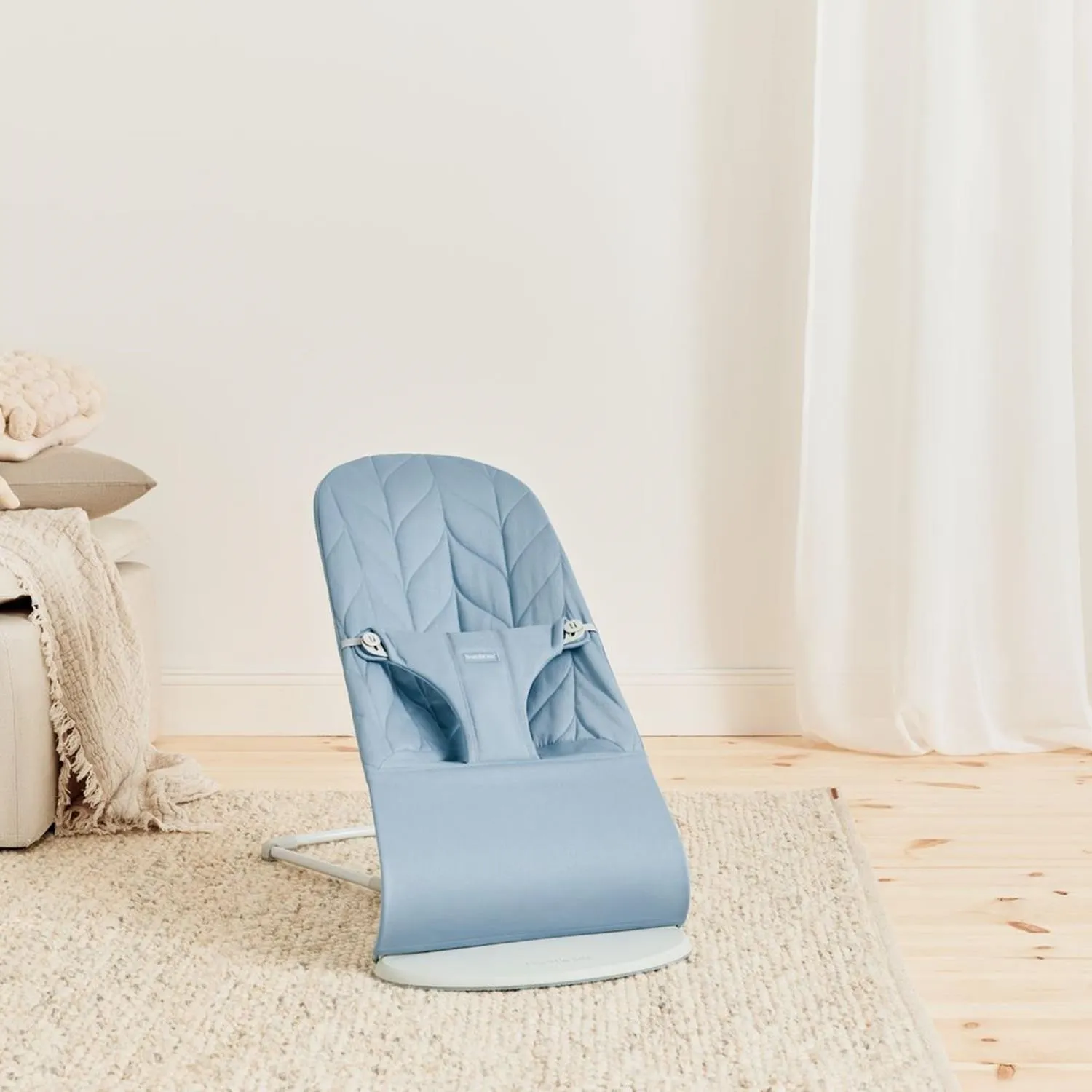Babybjörn Bliss Ana Kucağı Woven Cotton Petal Blue
