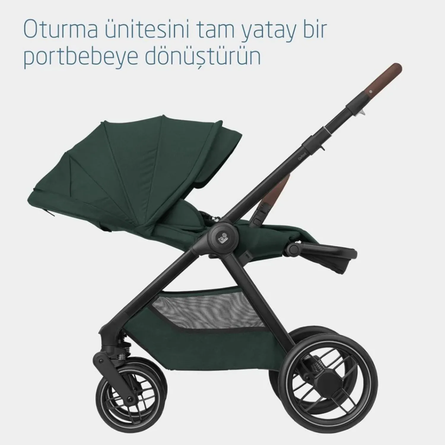 Maxi Cosi Oxford Çift Yönlü Bebek Arabası Twillic Green