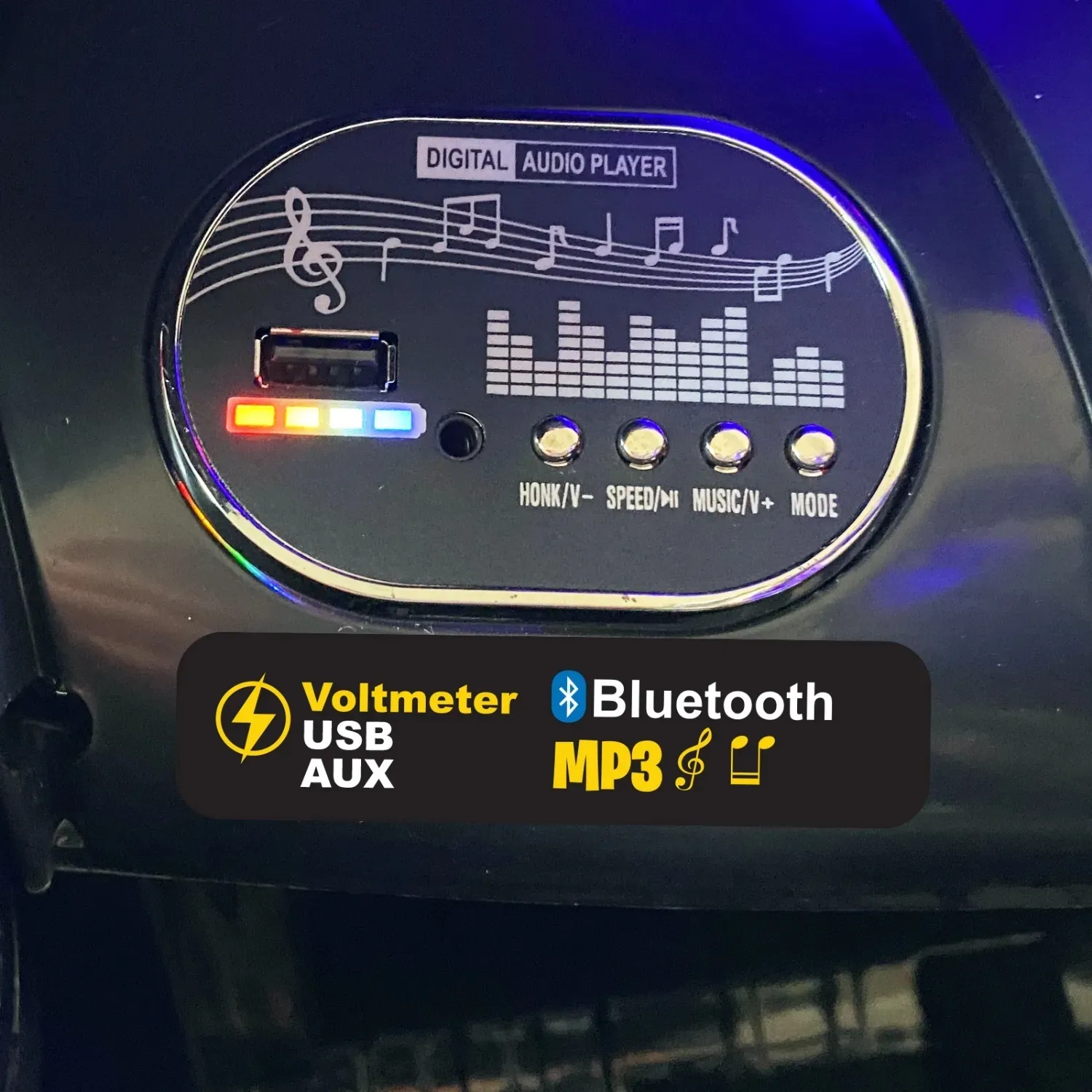 Viento GT Akülü Araba Kumandalı 4*2 12 Volt Gri