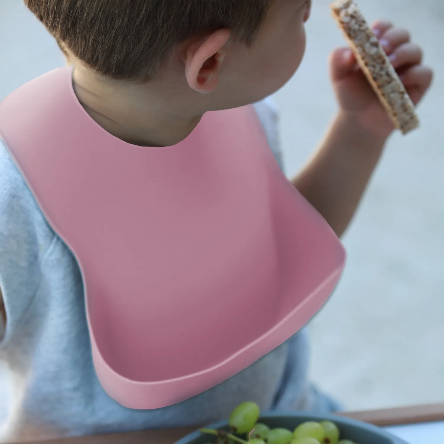 BM Care Mama Önlüğü Büyük Boy Pembe
