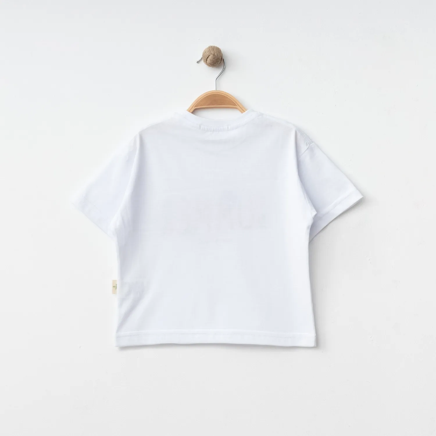Bebolly T-Shirt Summer Baskılı Beyaz