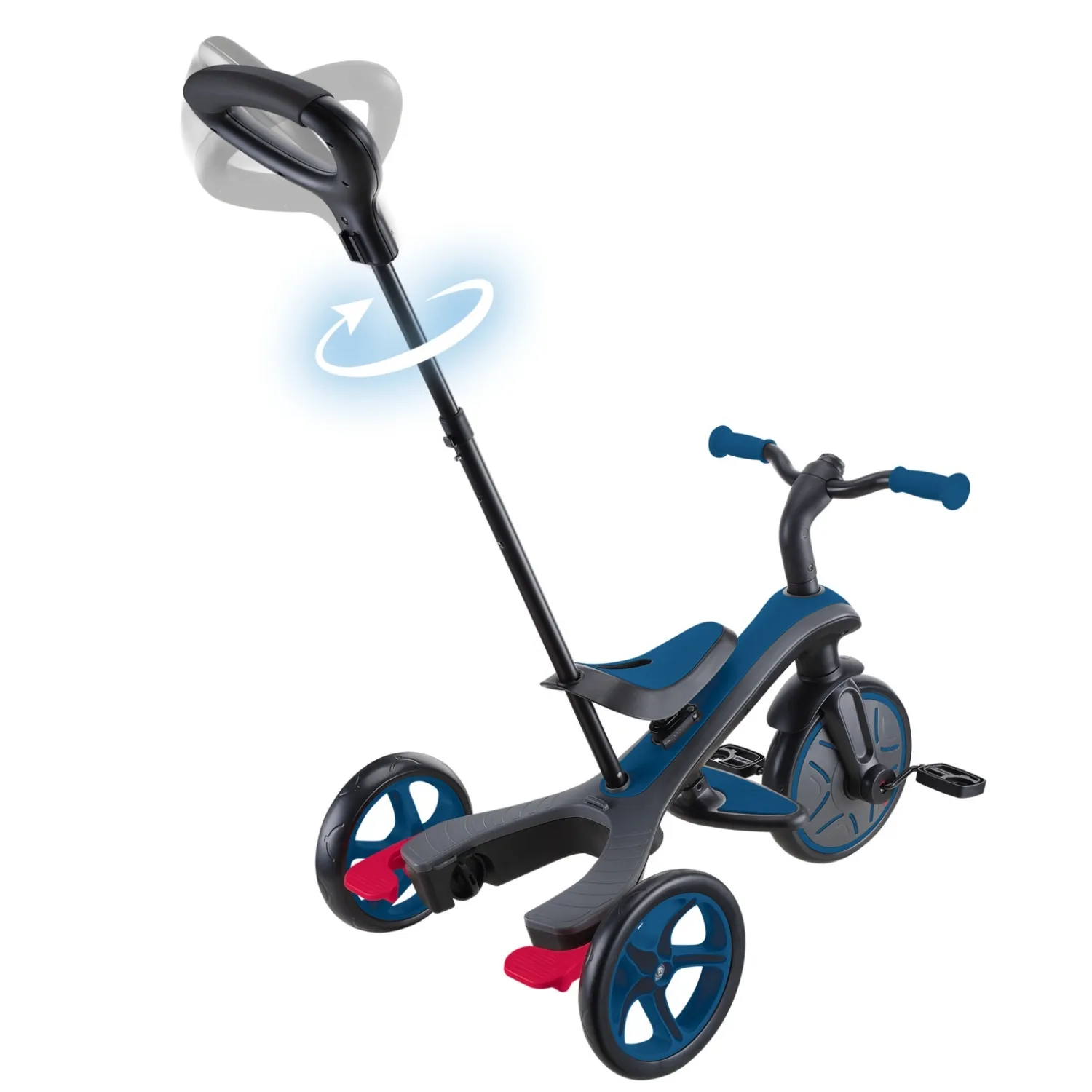 Globber Explorer 4in1 Bisiklet - Kraliyet Mavisi