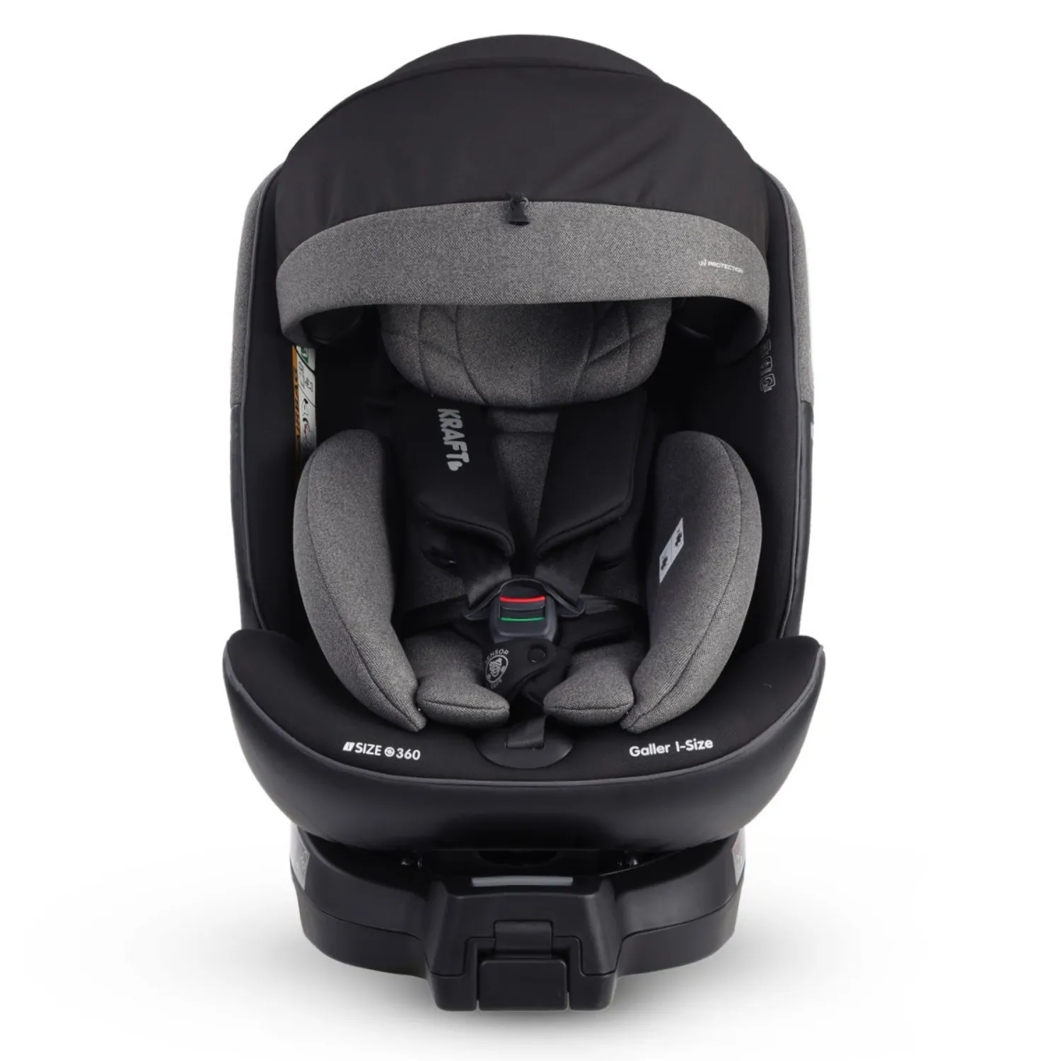 Kraft Galler I-Size Oto Koltuğu 0-36 Kg Koyu Gri