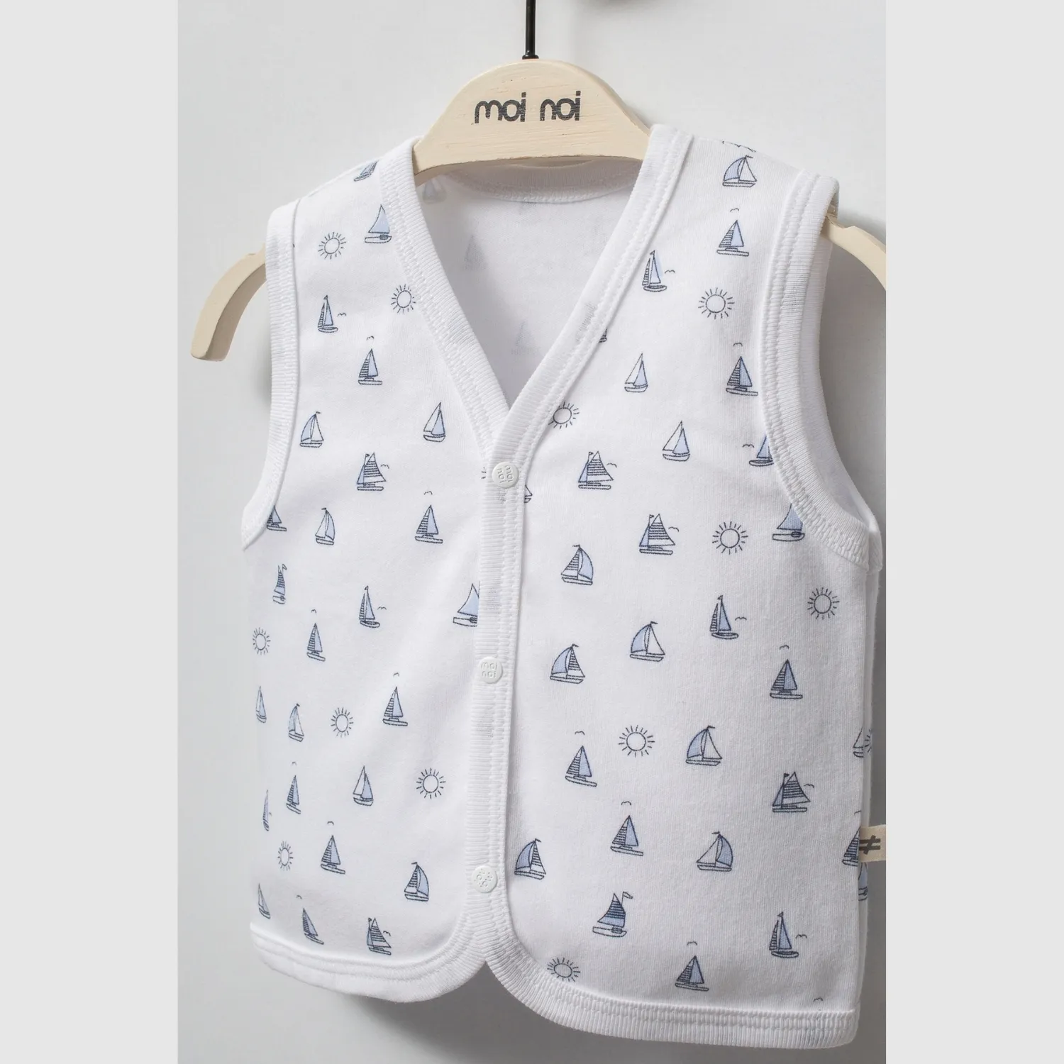 Moi Noi Yelek 2li Captain Mavi