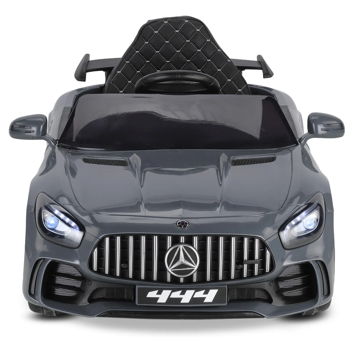 Babyhope 444 GTR Sport Akülü Araba Koyu Gri 12V