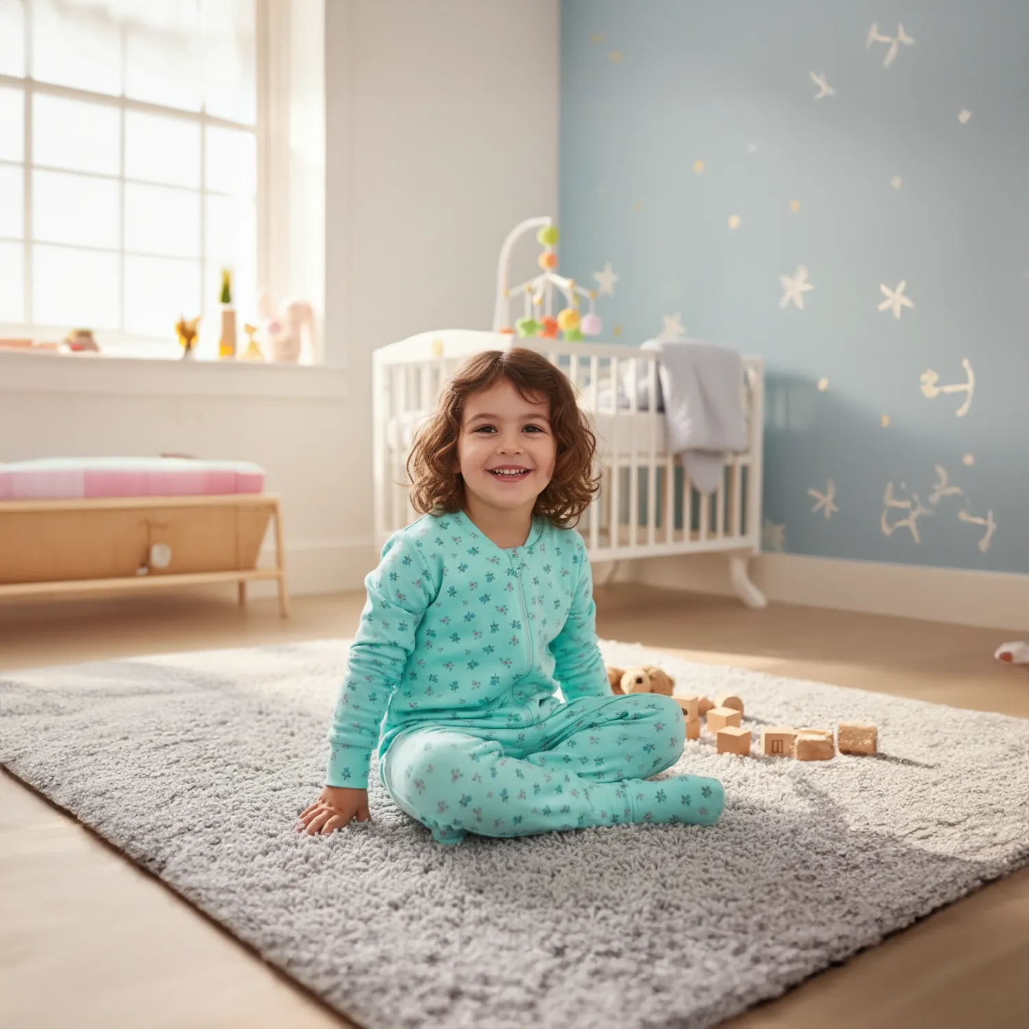 Moi Noi Uyku Tulumu Çoraplı 2,5 Tog Mint Çiçek