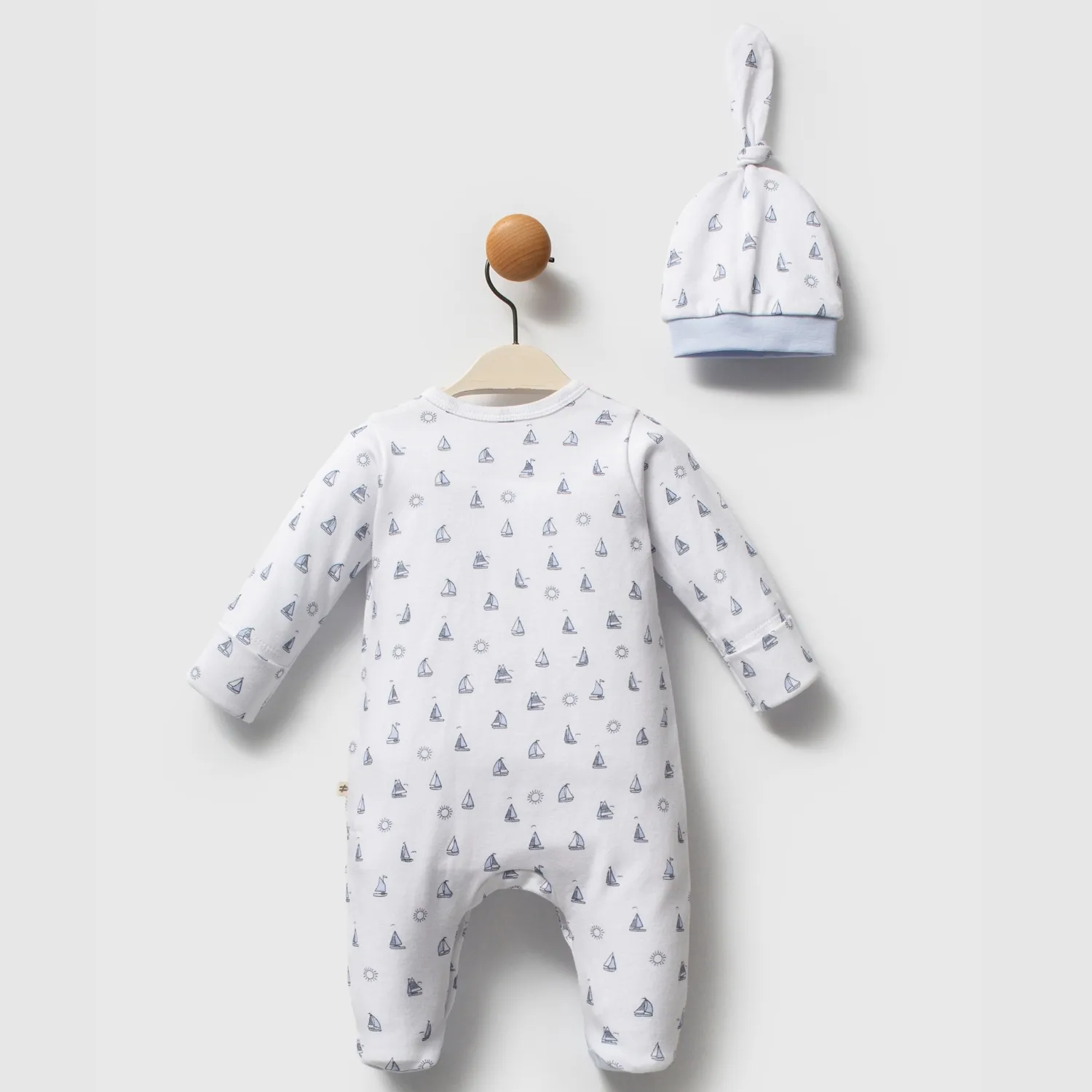 Moi Noi Tulum Şapka Takım Captain Mavi