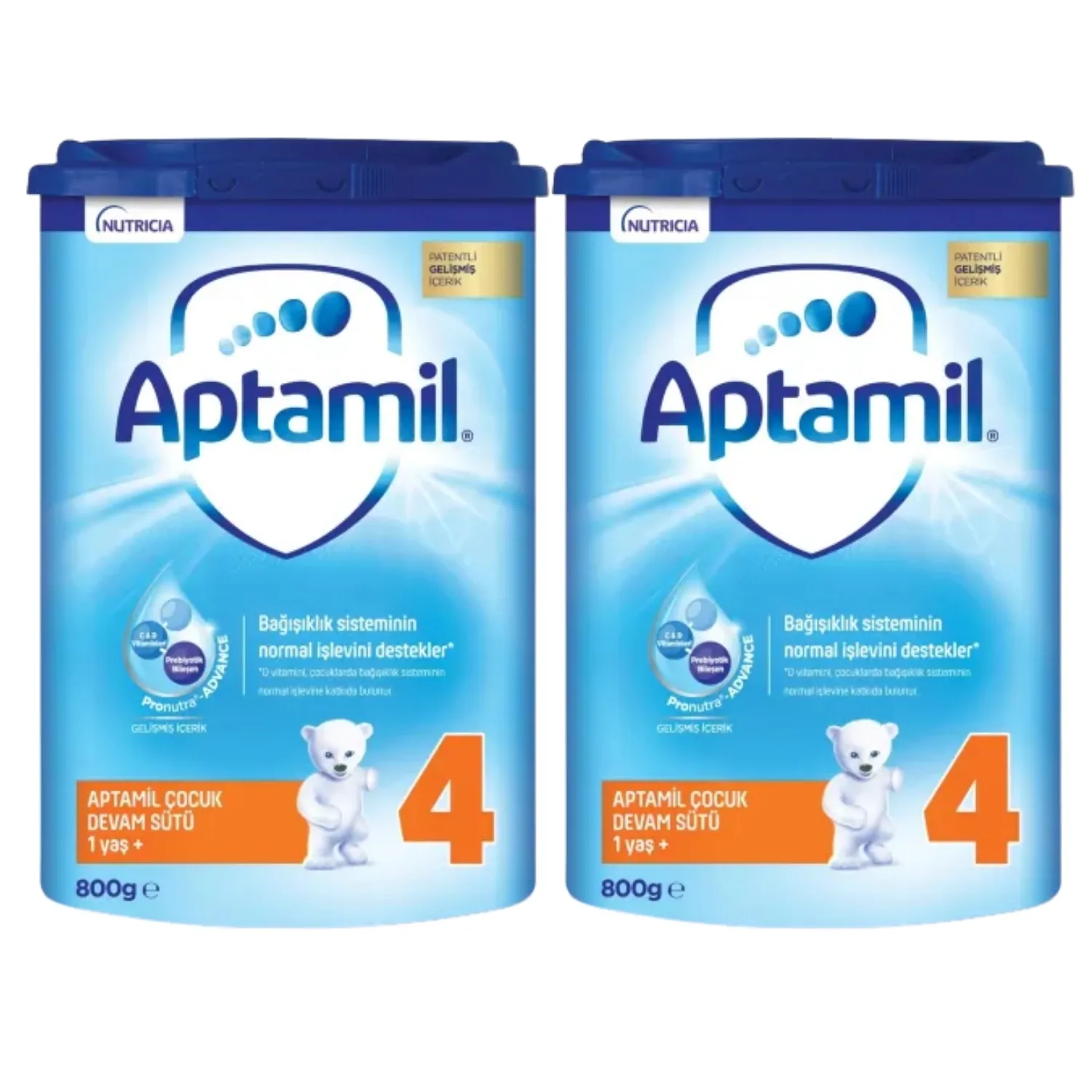 Aptamil 4 Devam Sütü 800 gr x2
