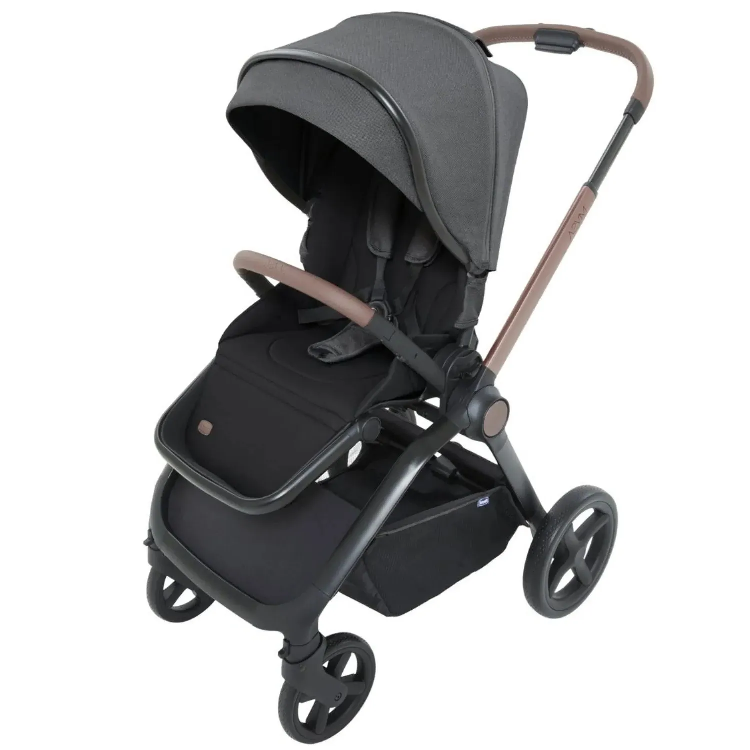 Chicco Mysa Çift Yönlü Bebek Arabası Black Satın