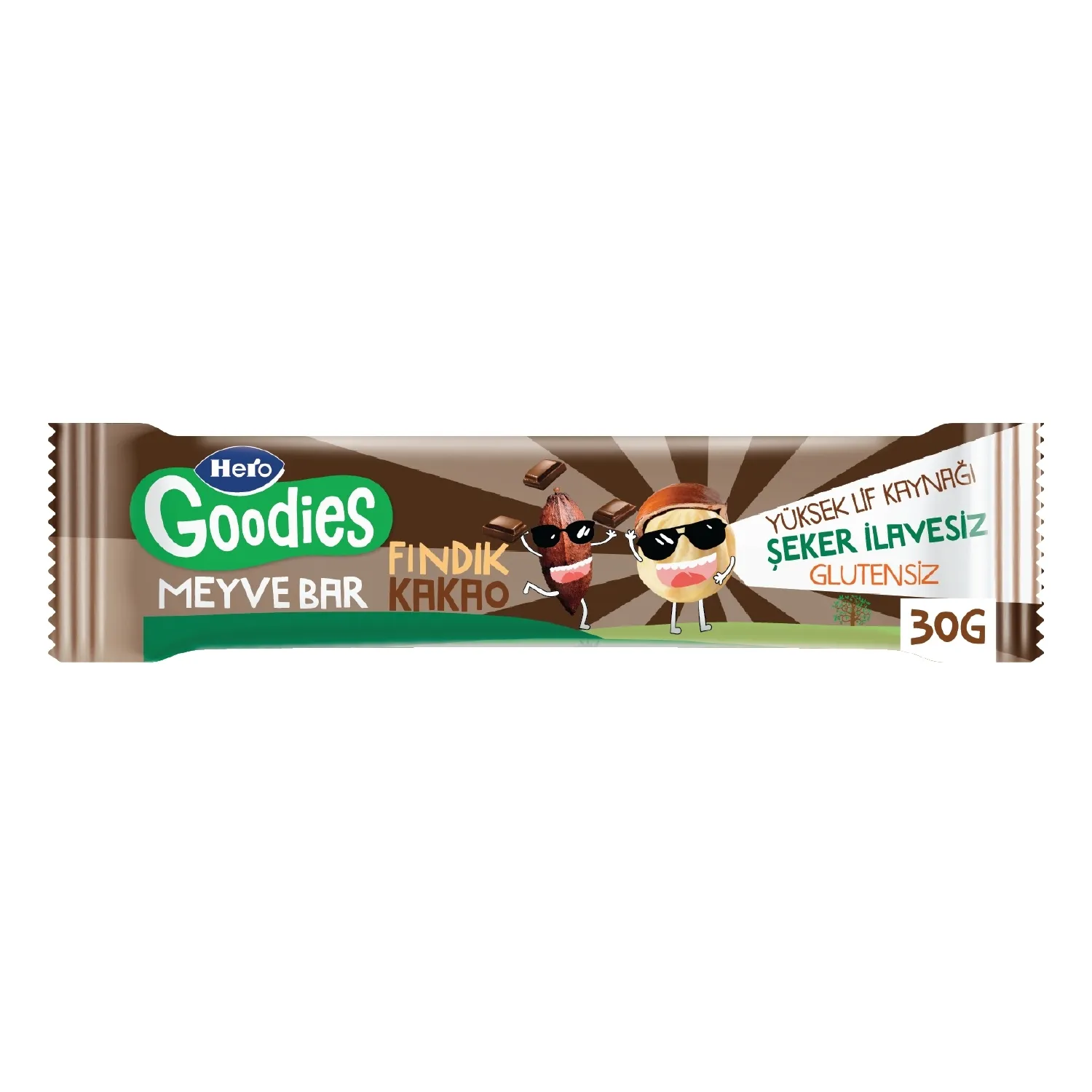 Hero Baby Meyve Barı Fındık Kakao 30 gr