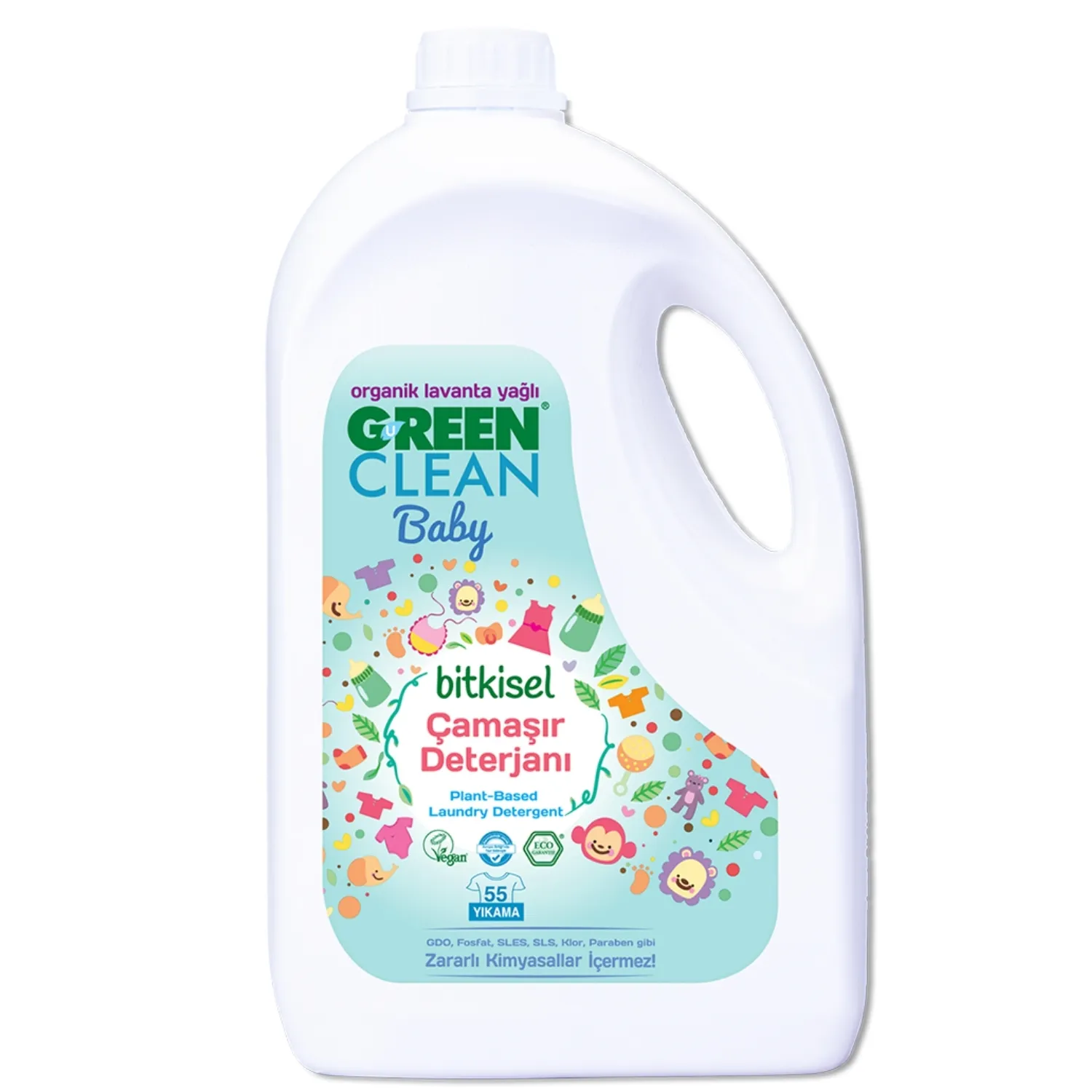U Green Clean Baby Sıvı Çamaşır Deterjanı 2750 ml