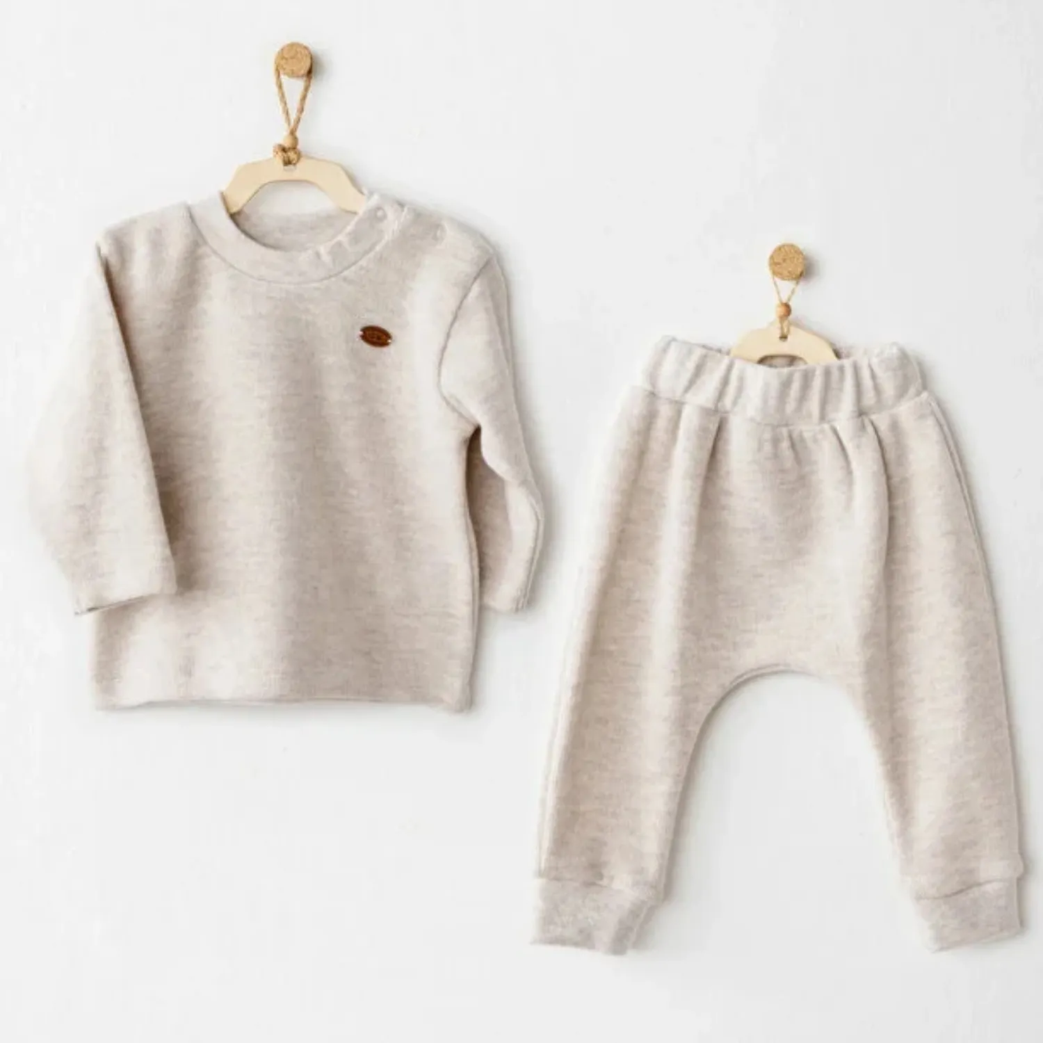 Andy Wawa 2li Takım Casual Bej