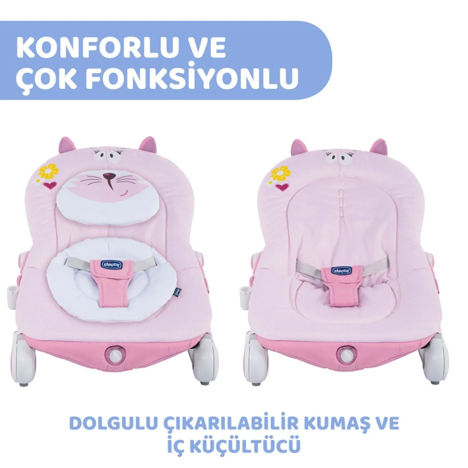Chicco Balloon Ev Tipi Ana Kucağı Miss Pink