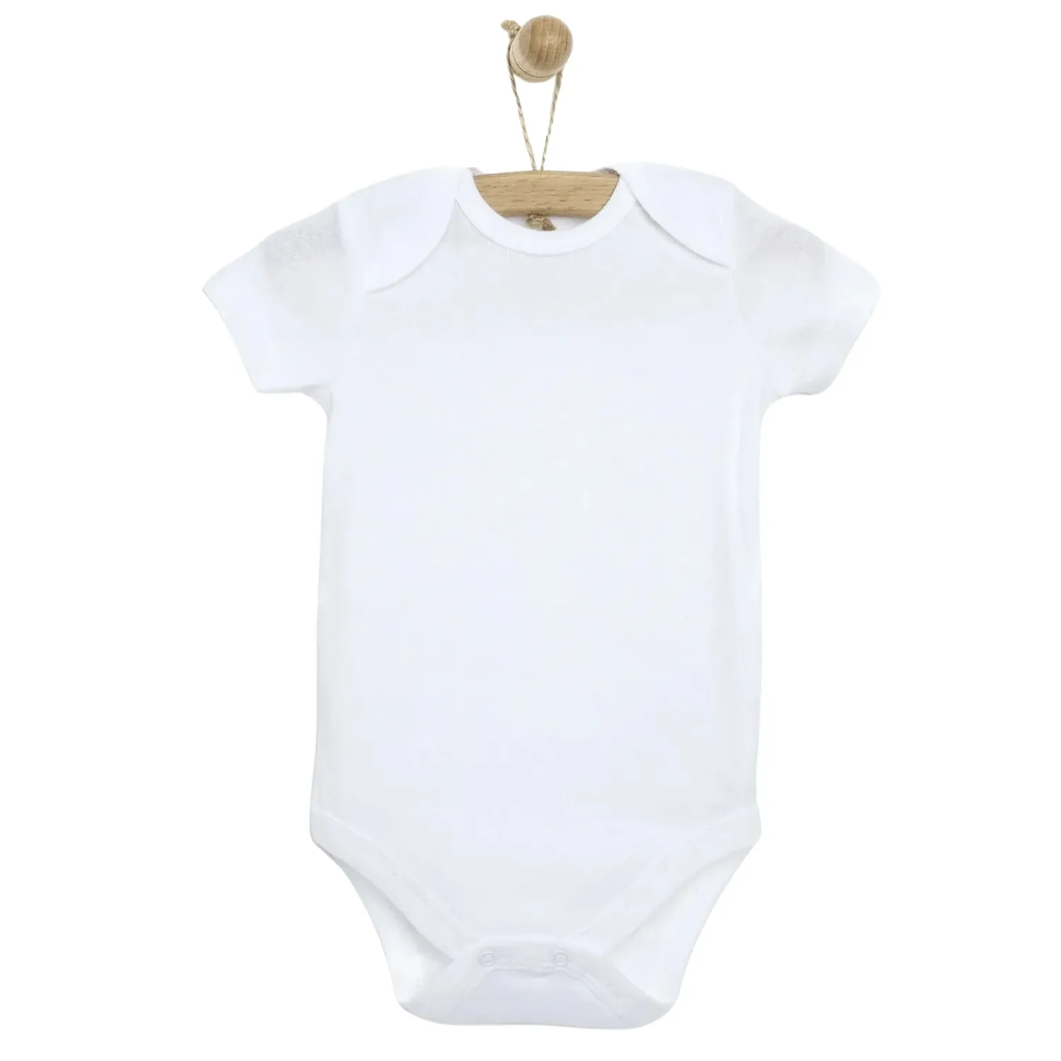 Mixi Baby 5li Beyaz Kısa Kollu Body Seti