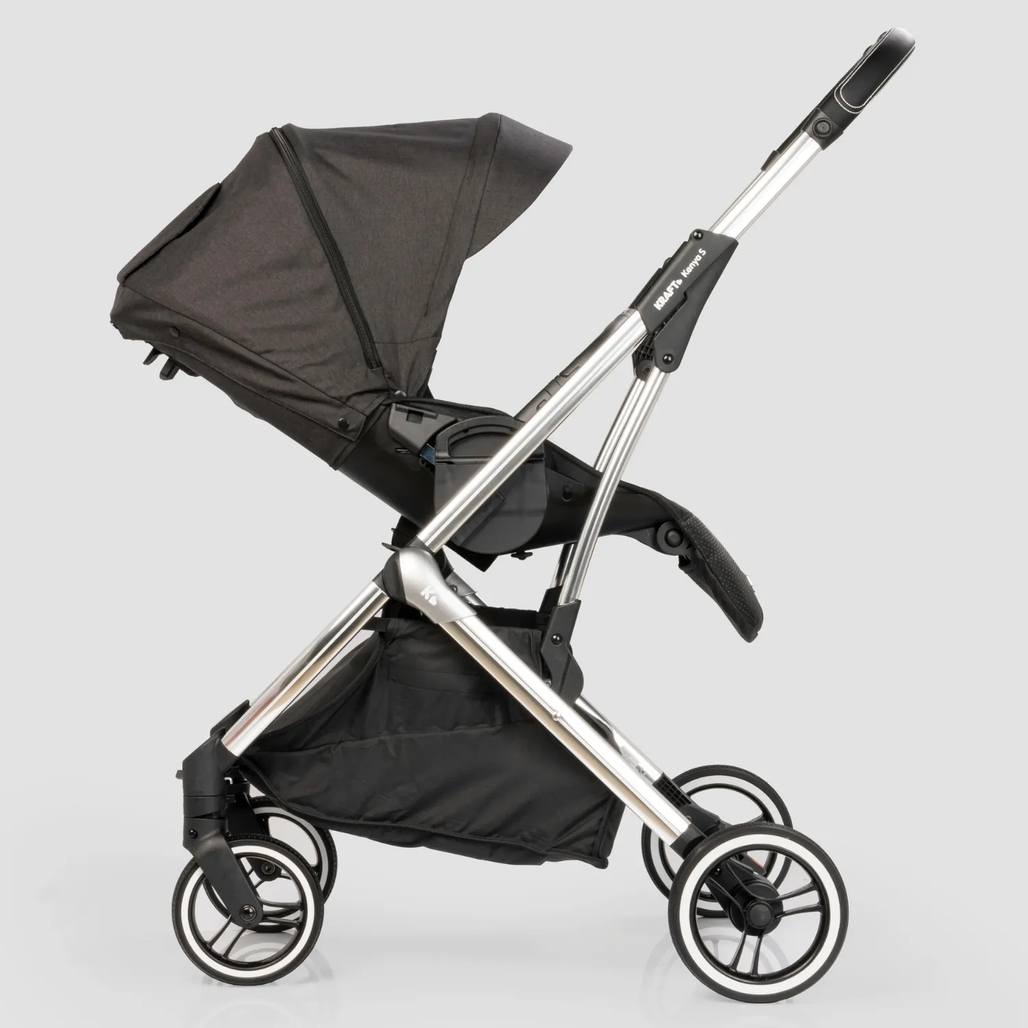 Kraft Kenya S Travel Sistem Bebek Arabası Black