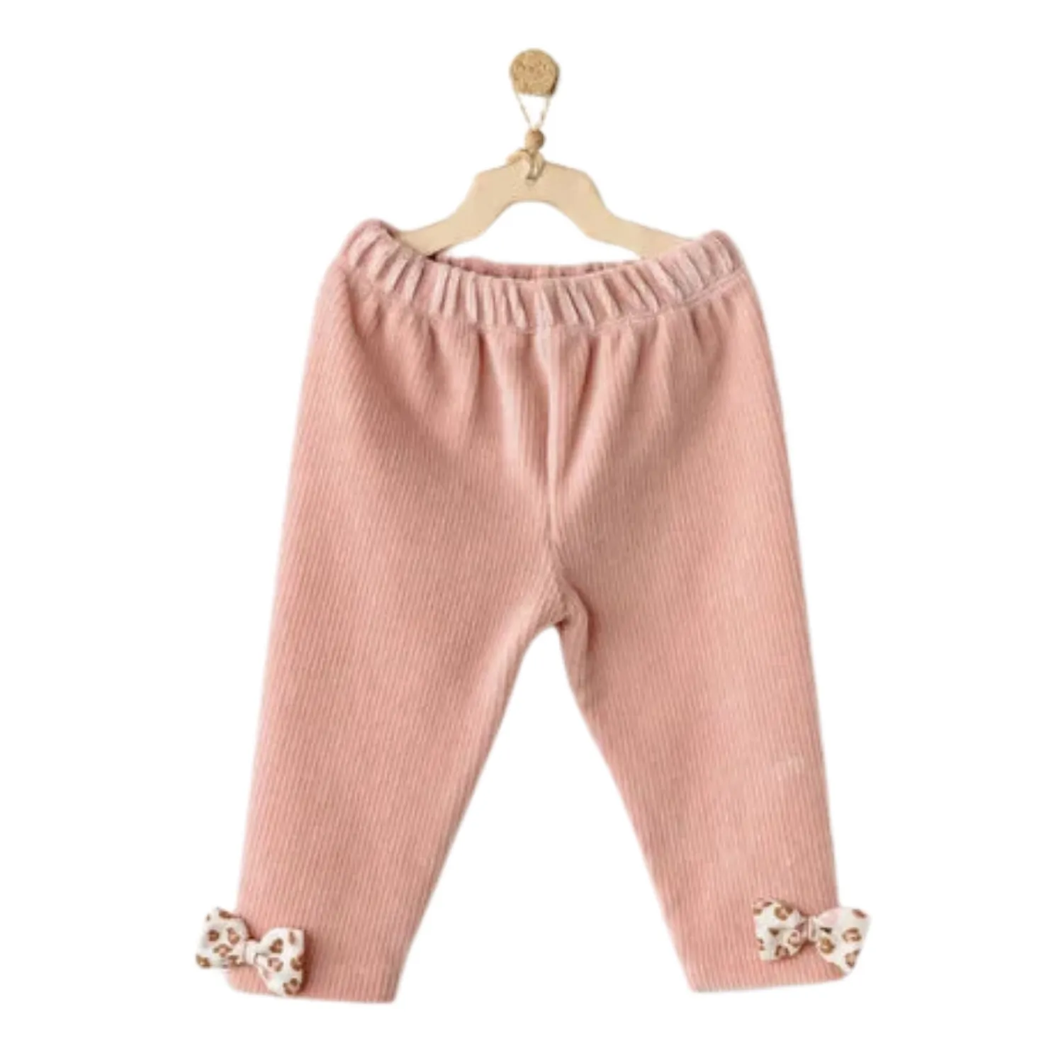 Andy Wawa 2li Takım Little Leopard Ekru - Pembe