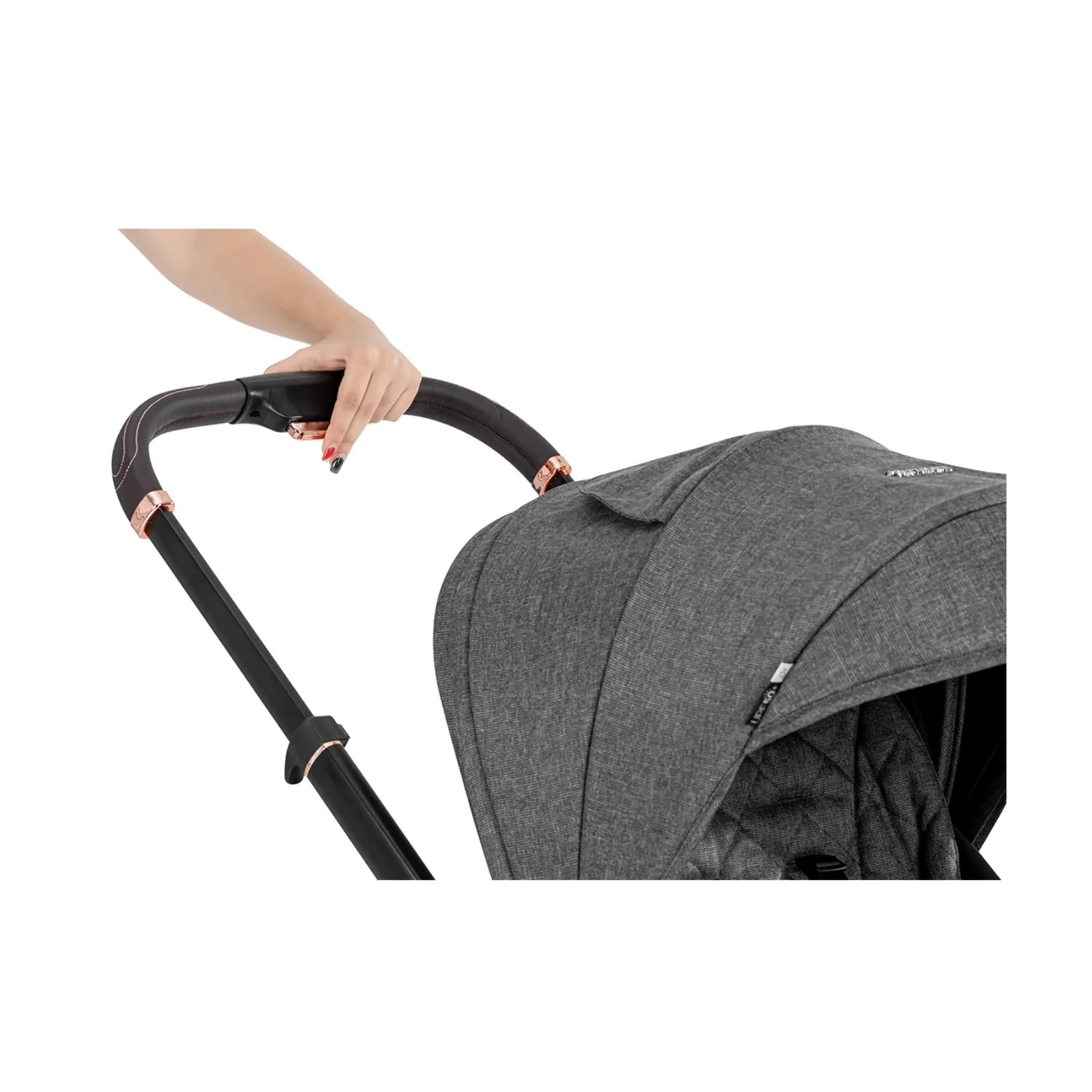 Kanz X-Go Ultimate Travel Sistem Bebek Arabası Rose Gold Gri