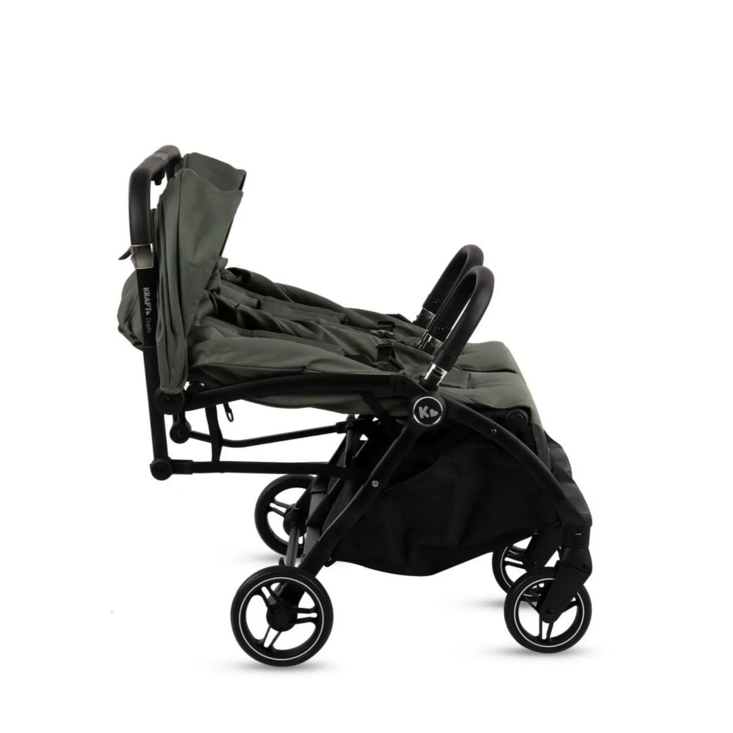Kraft Duplo İkiz Bebek Arabası Green