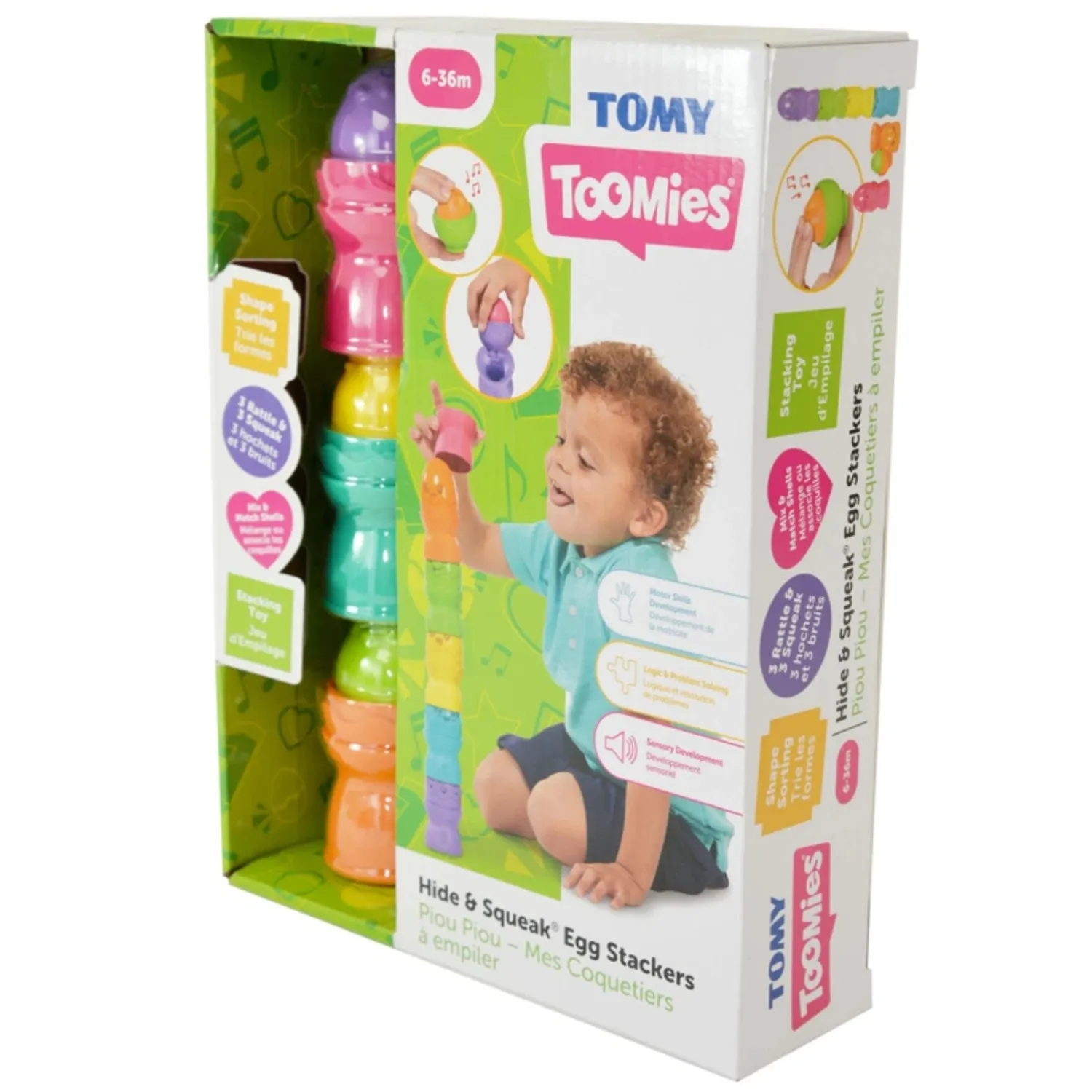 Tomy Yeni Saklambaçlı Yumurta Kule Seti 