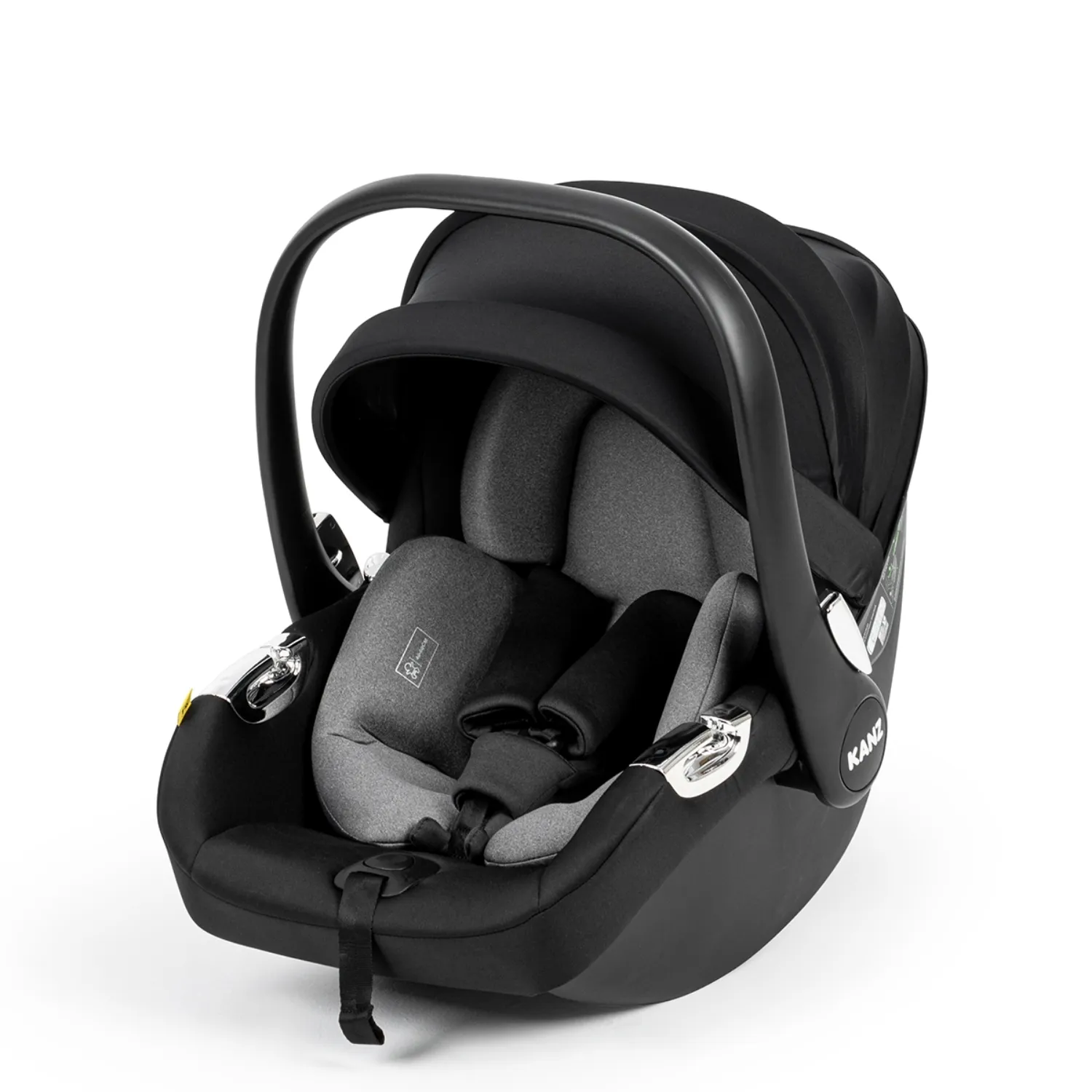 Kanz X-Go Ultimate Travel Sistem Bebek Arabası Silver Siyah