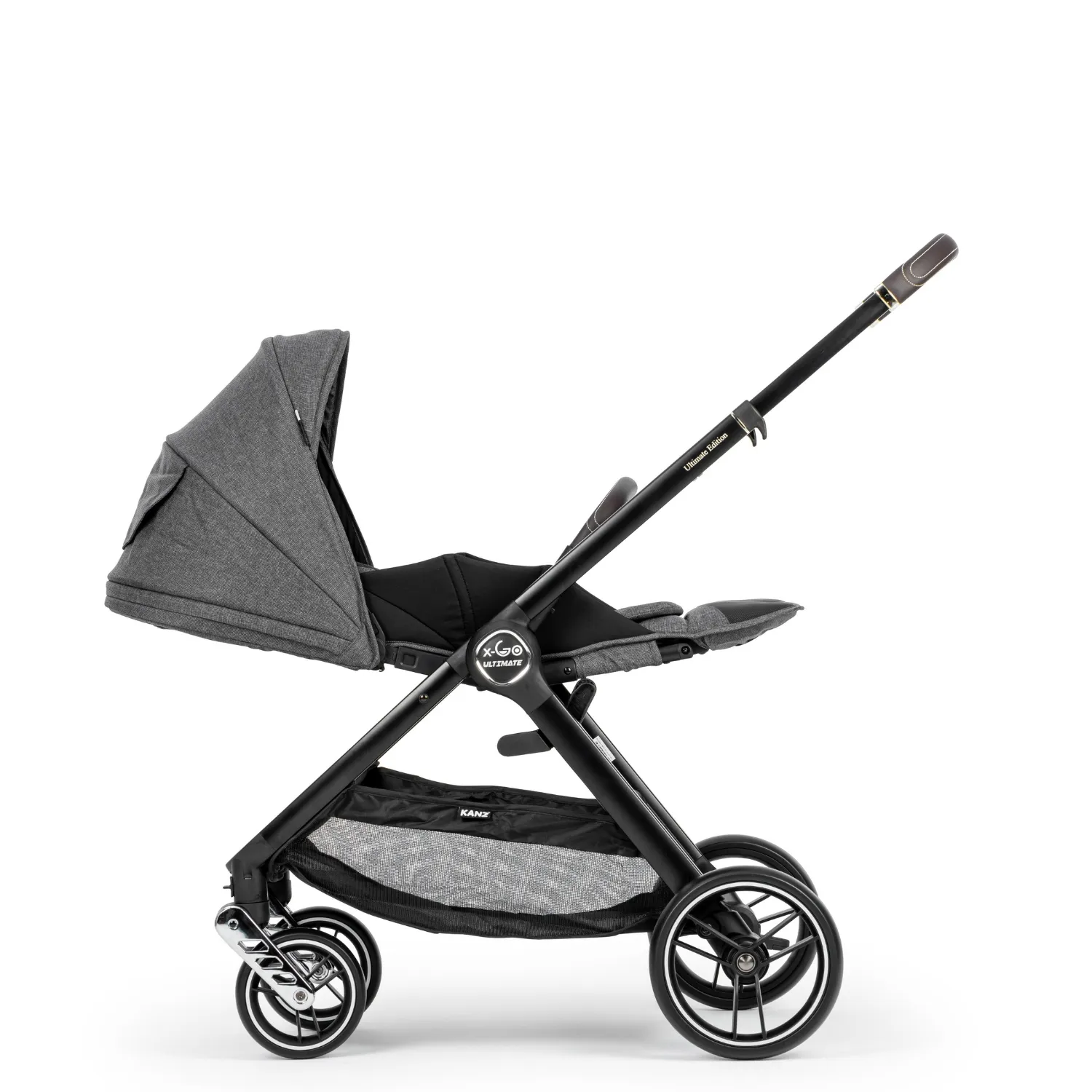 Kanz X-Go Ultimate Travel Sistem Bebek Arabası Silver Gri