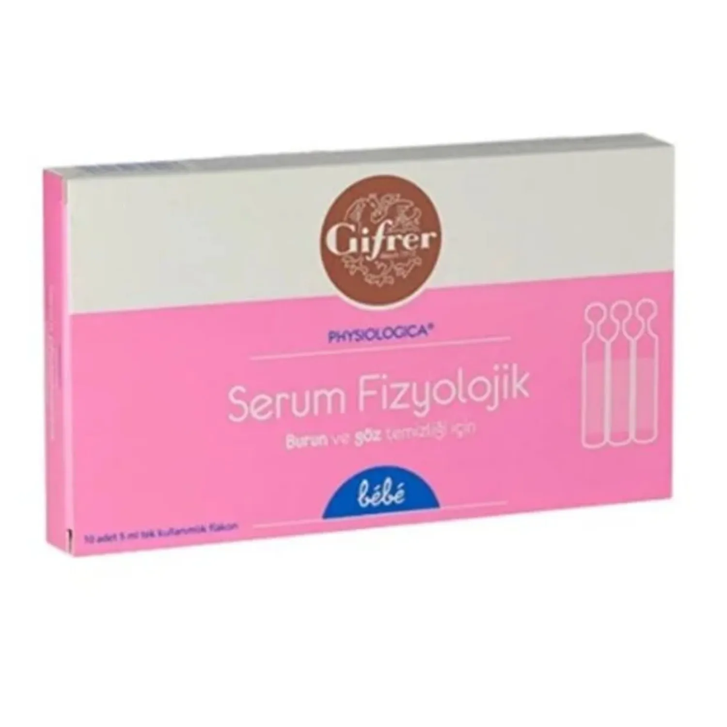 Gifrer Serum Fizyolojik  5 ml X 10 Flakon