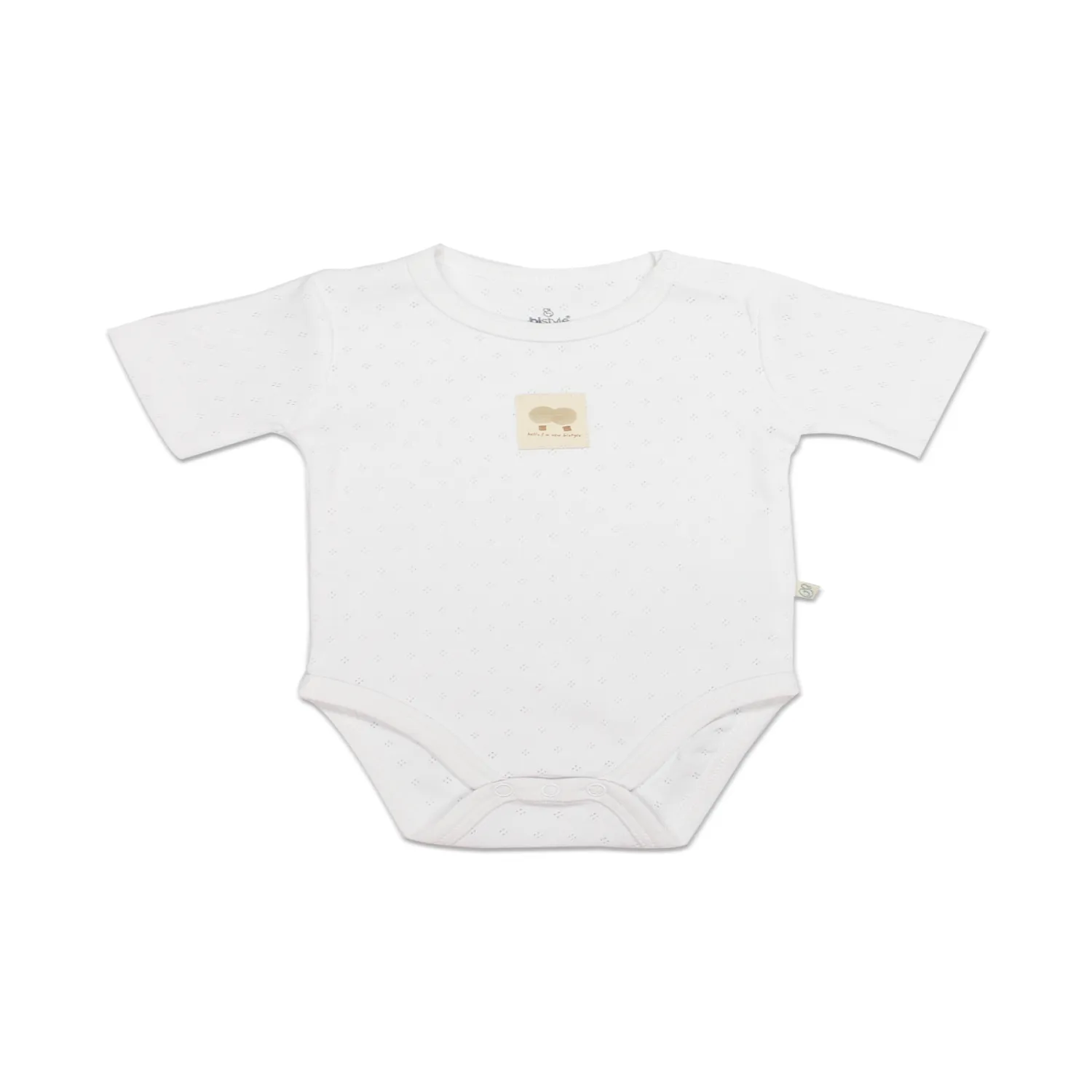 Bistyle Body Kısa Kol New White Beyaz