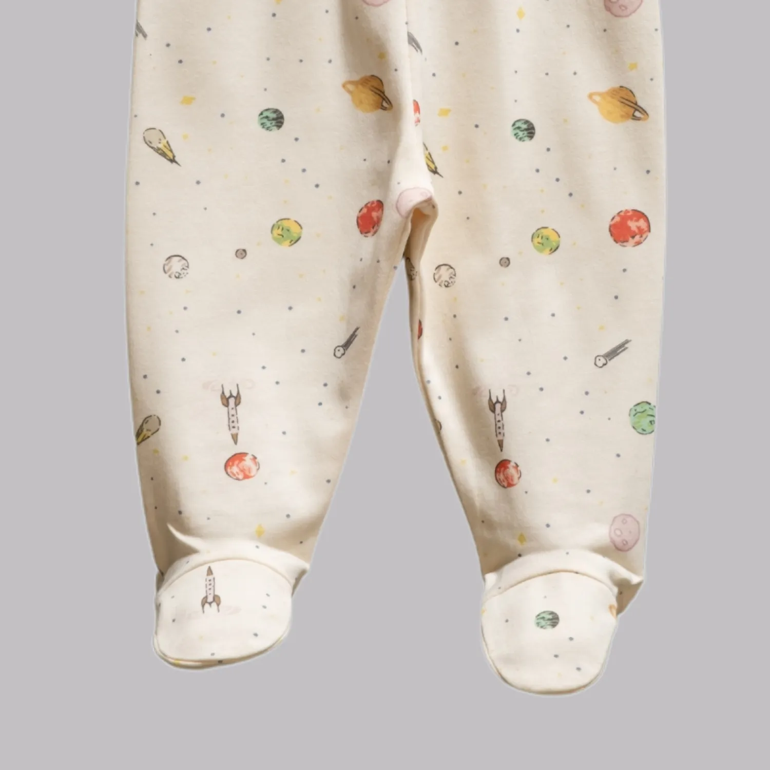 Tiffany Organik Pantolon Patikli Space Theme
