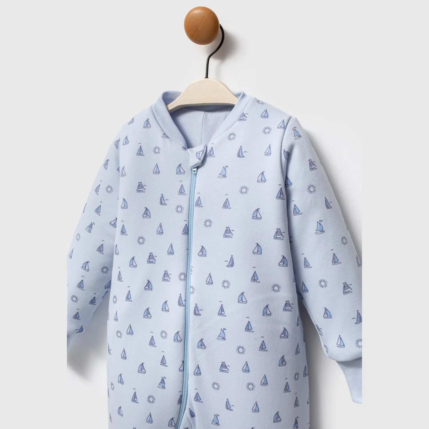 Ella Bonna Uyku Tulumu Çoraplı 2,5 Tog Mavi Captain