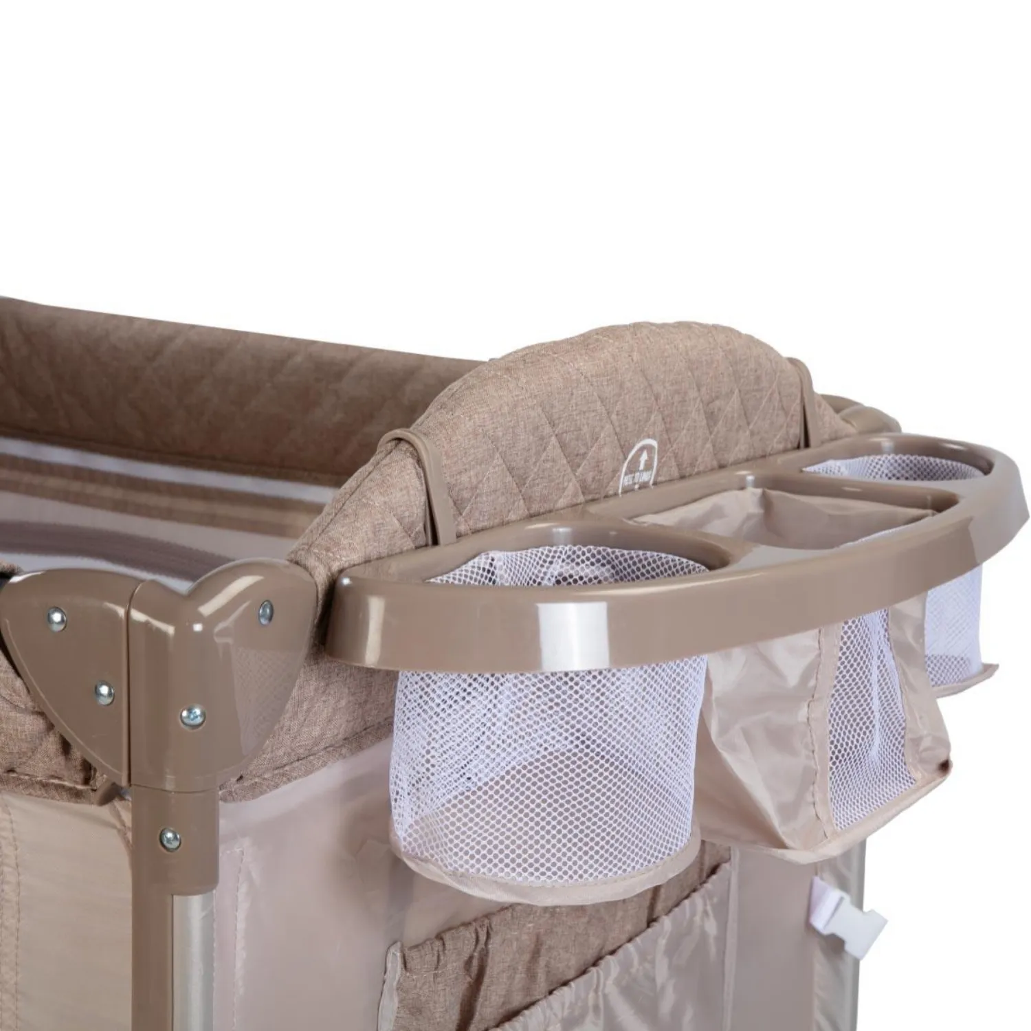 Kraft Safe Sleep Anne Yanı Oyun Parkı 70x120 cm Grey
