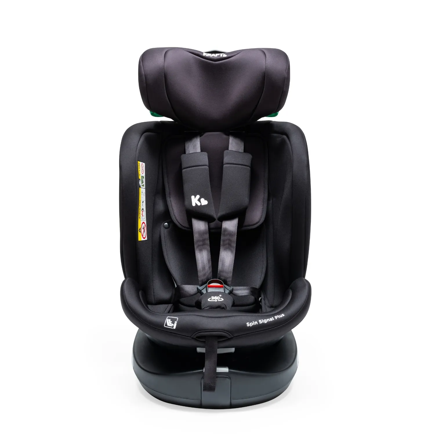 Kraft Spin Signal Plus Oto Koltuğu 0-36 Kg Black