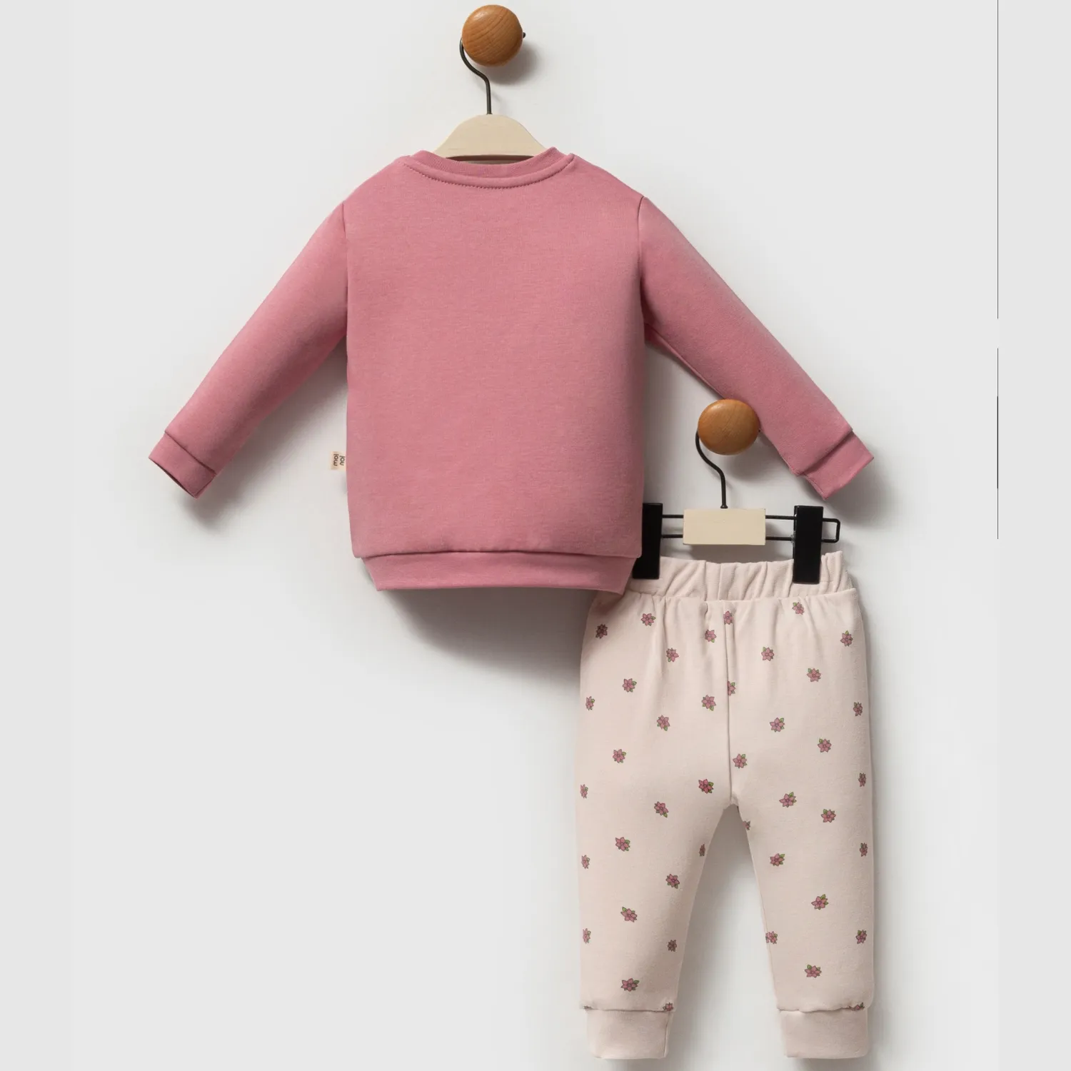 Moi Noi 2li Takım Flowers Mürdüm