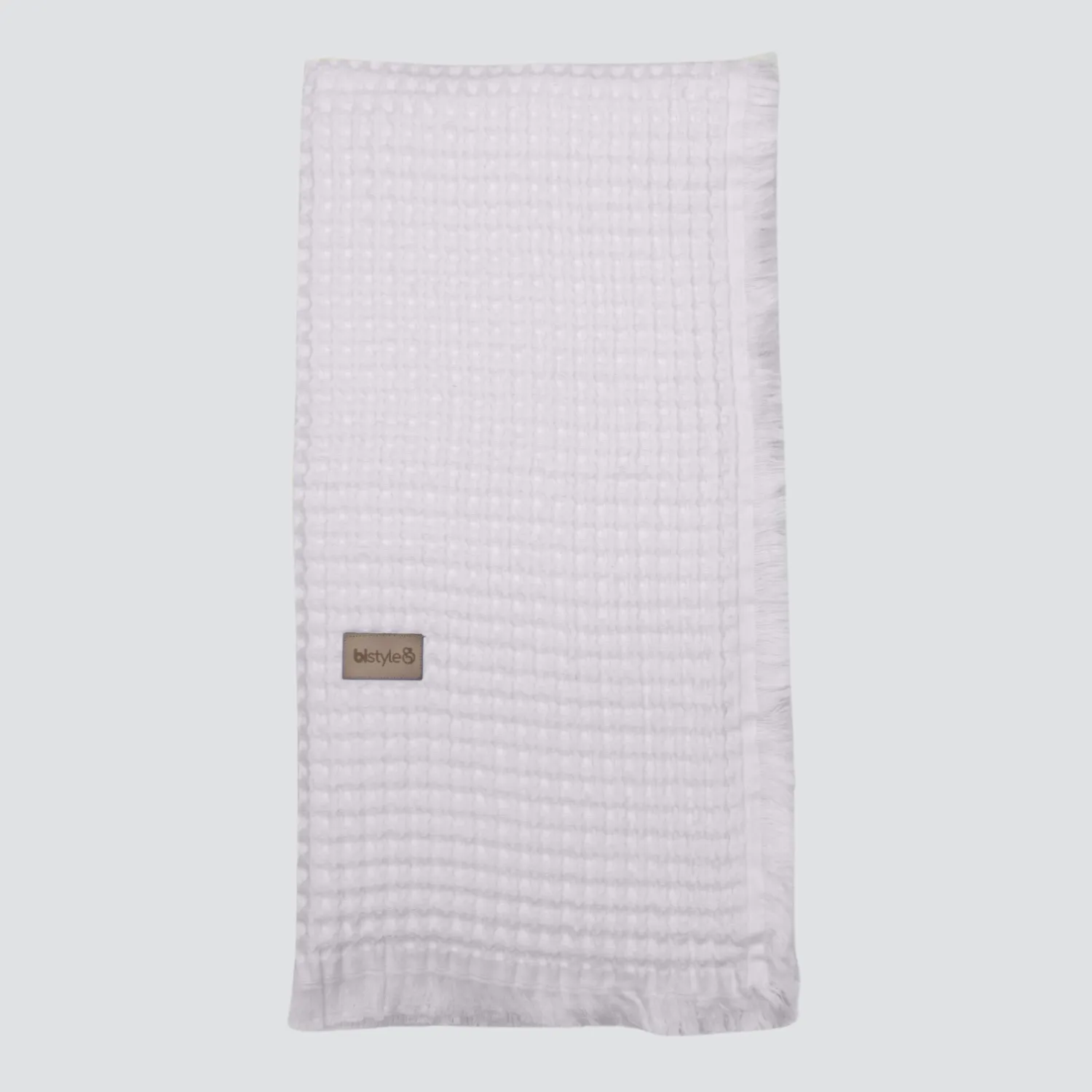 Bistyle Battaniye Pike Style Baby 110x110cm Gri