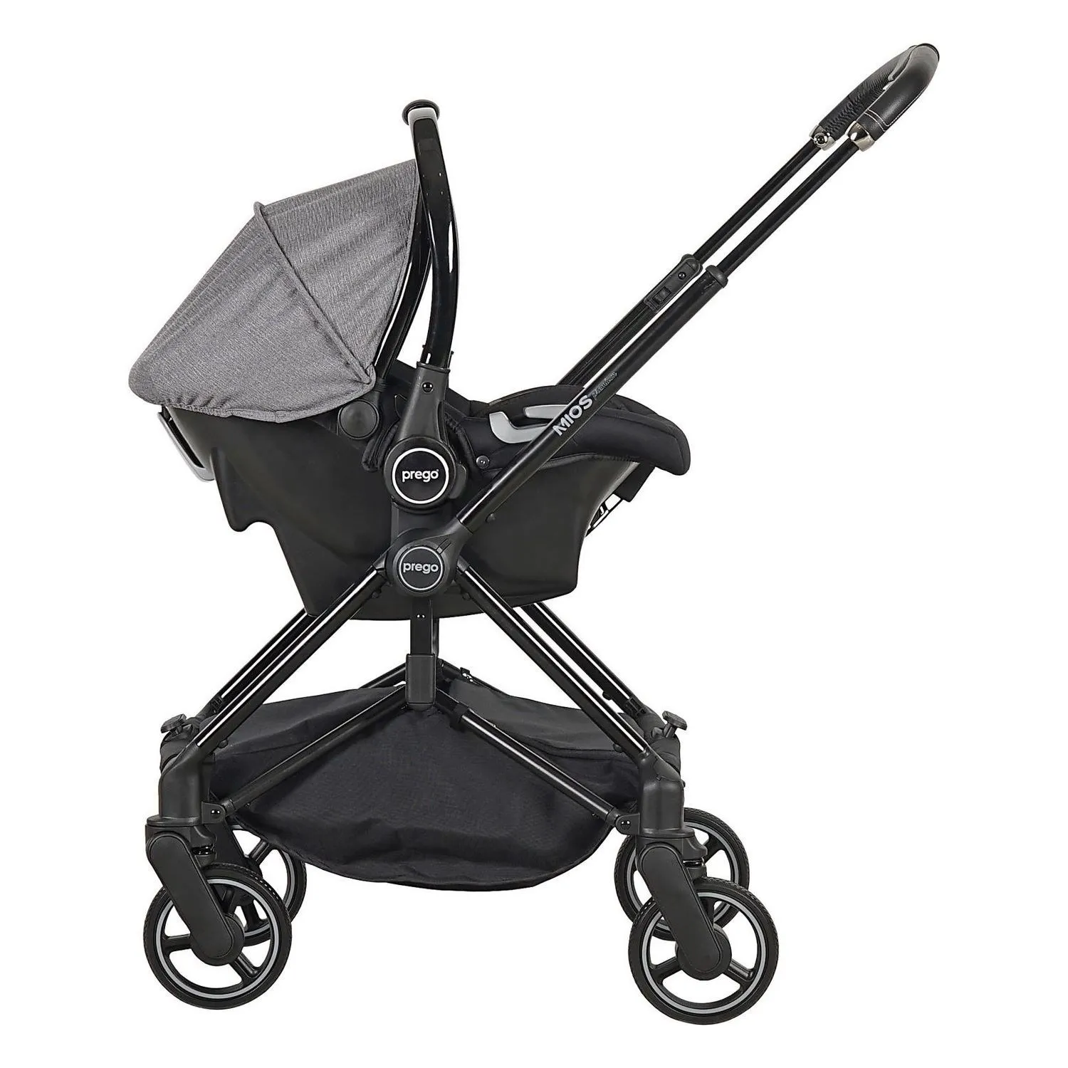 Prego 2099 Mios Premium Travel Sistem Bebek Arabası Gri
