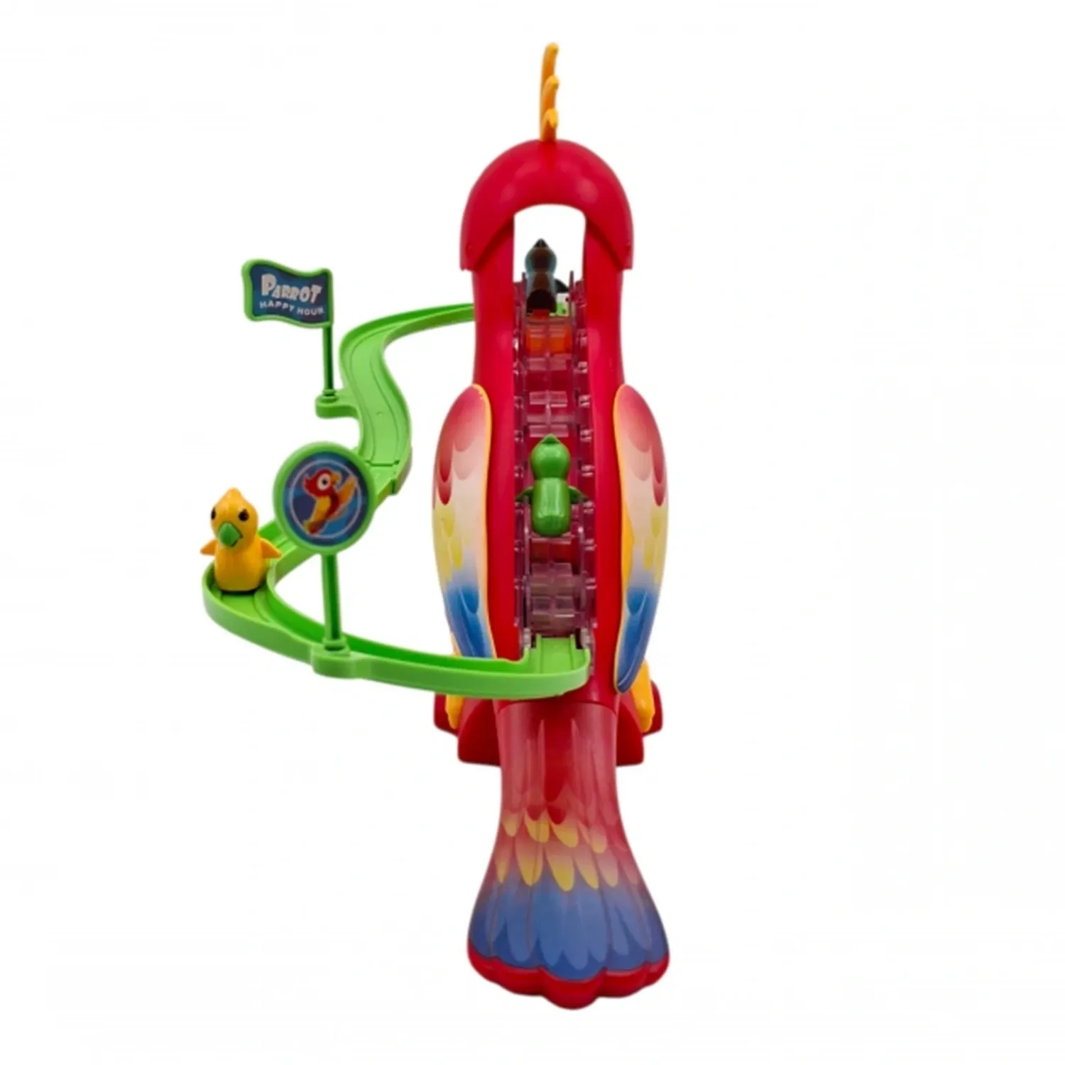 Pilli Kaydırak Papağan Müzikli