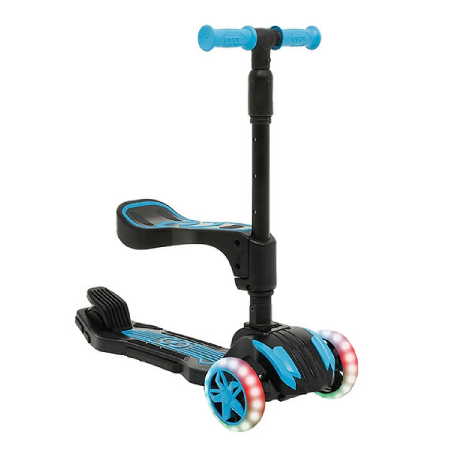 Cool Wheels Combo Oturaklı Scooter Mavi