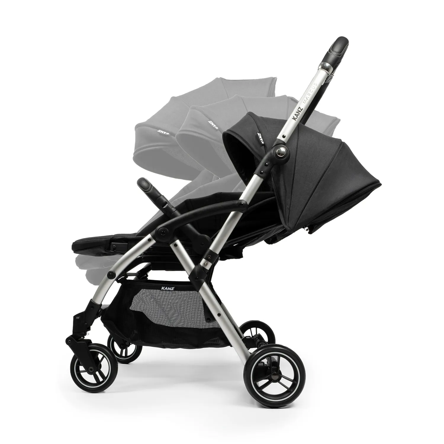 Kanz Marcus Travel Sistem Bebek Arabası Raisin Black