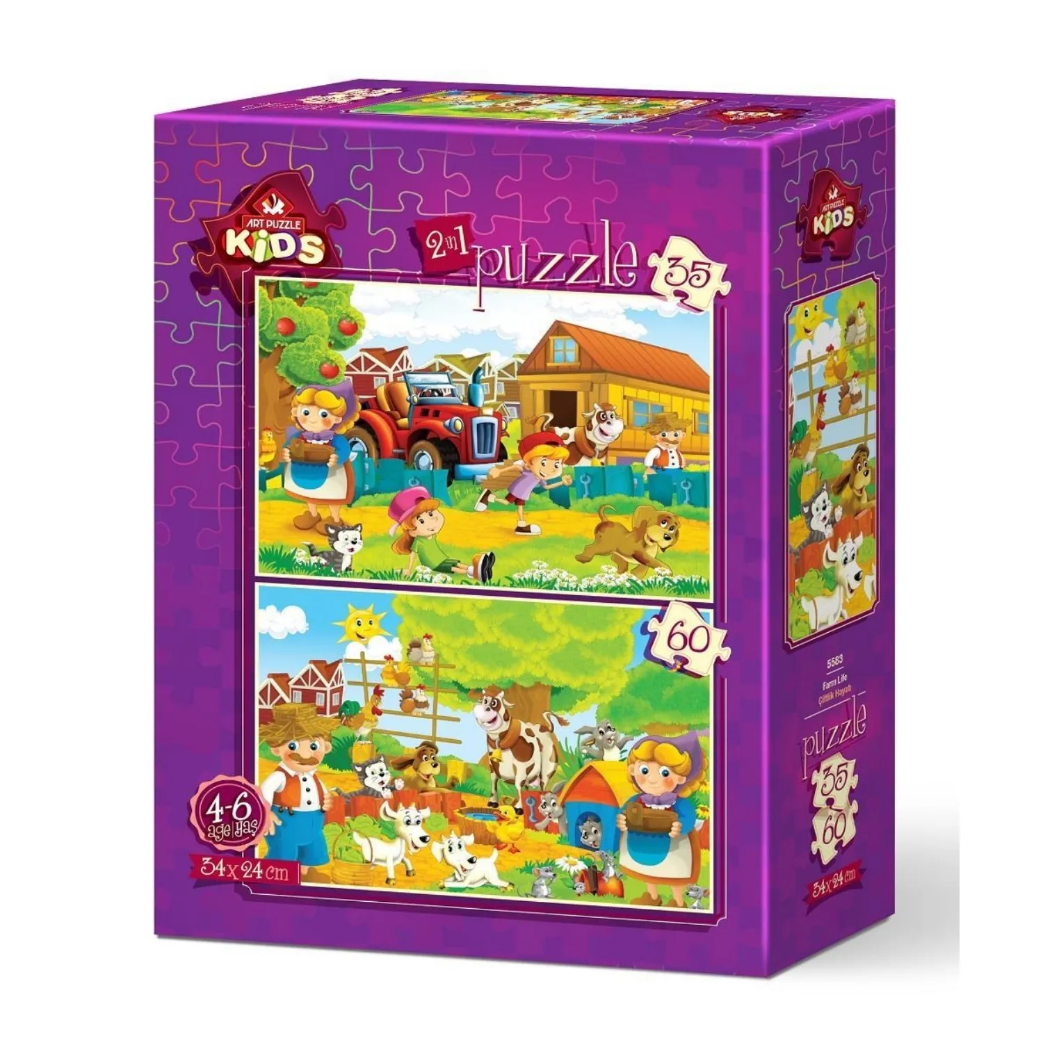 Art Kids Çiftlik Hayatı 35+60 Parça