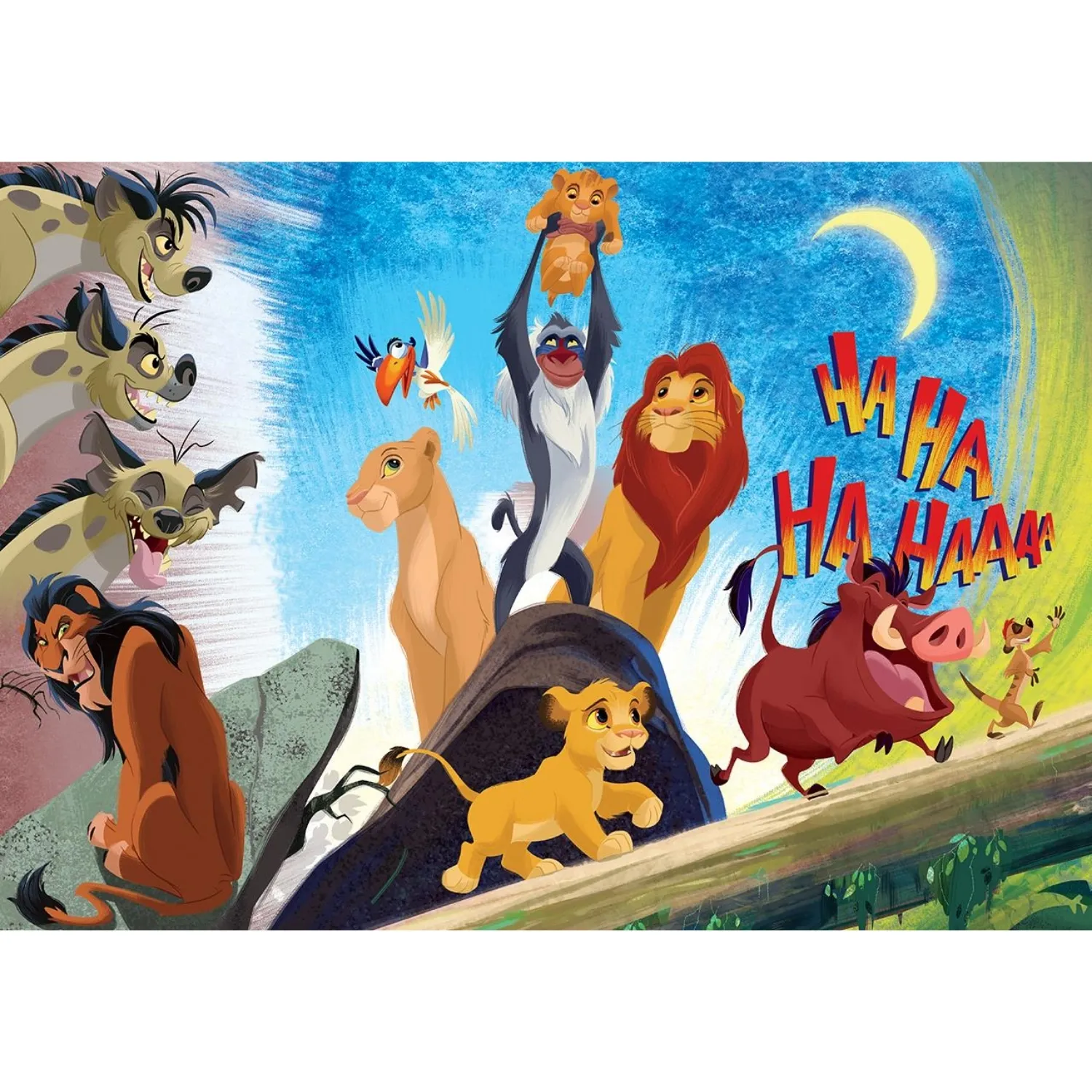 Lion King Puzzle 100 Parça